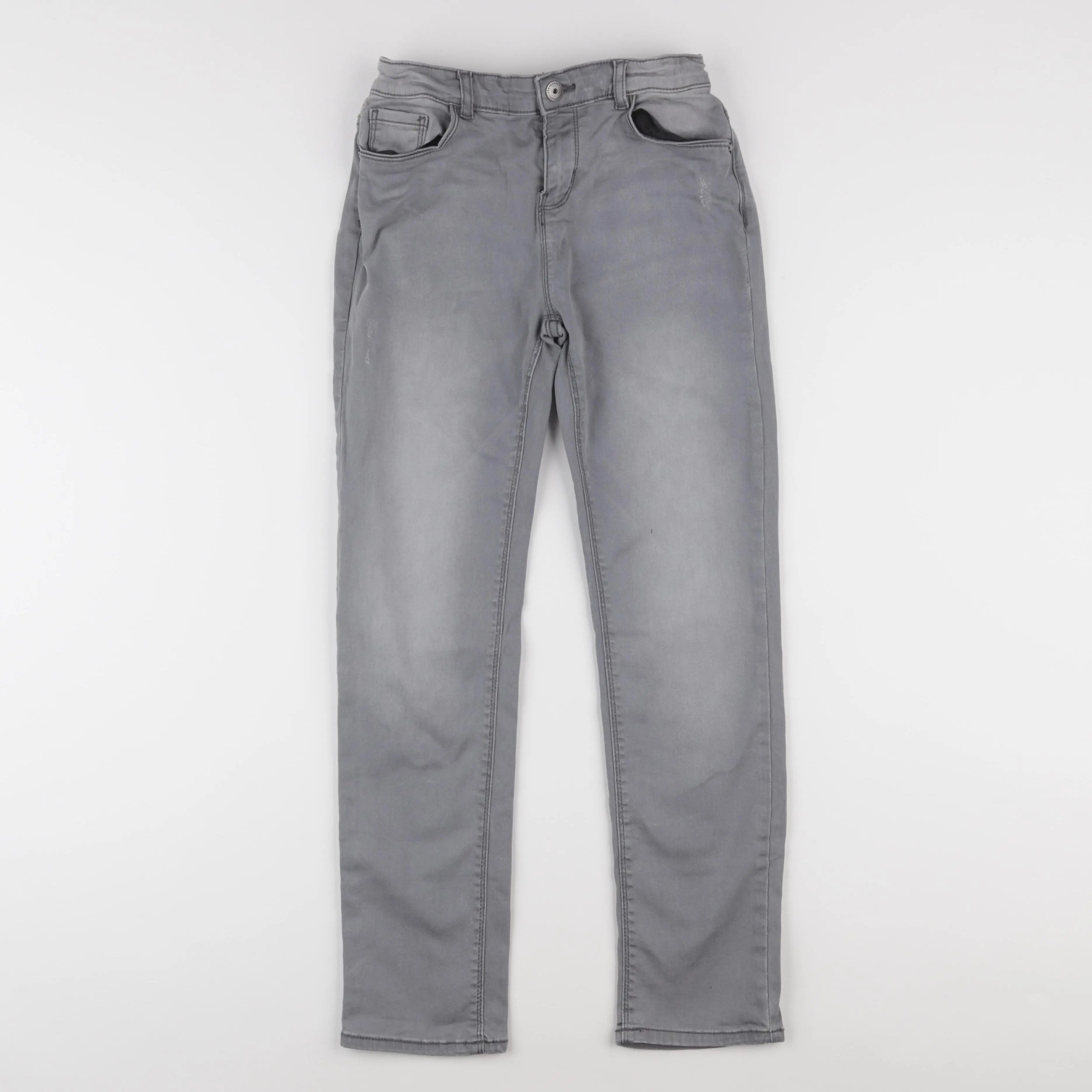 Vertbaudet - jean gris - 12 ans