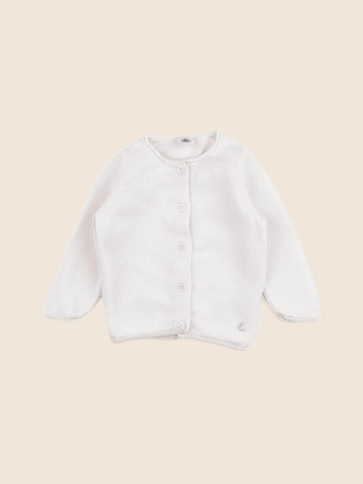 Petit Bateau - gilet rose - 12 mois