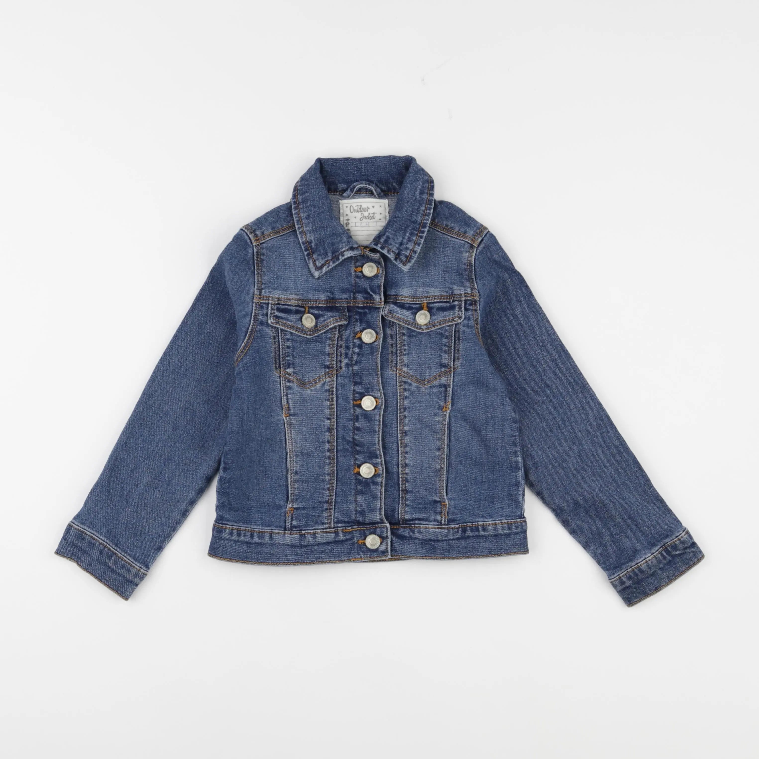 Vertbaudet - veste bleu - 6 ans