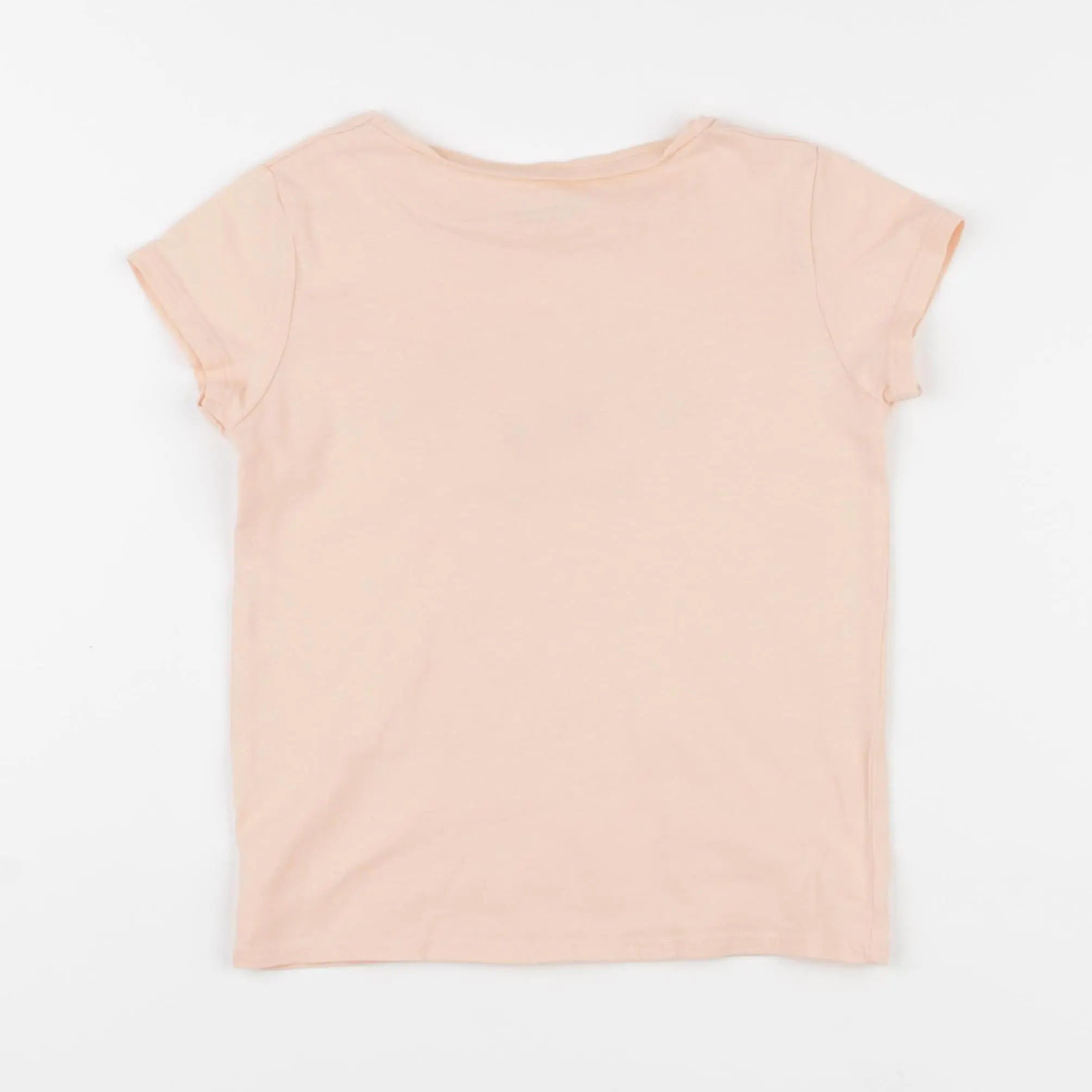 Vertbaudet - tee-shirt rose, or - 4 ans