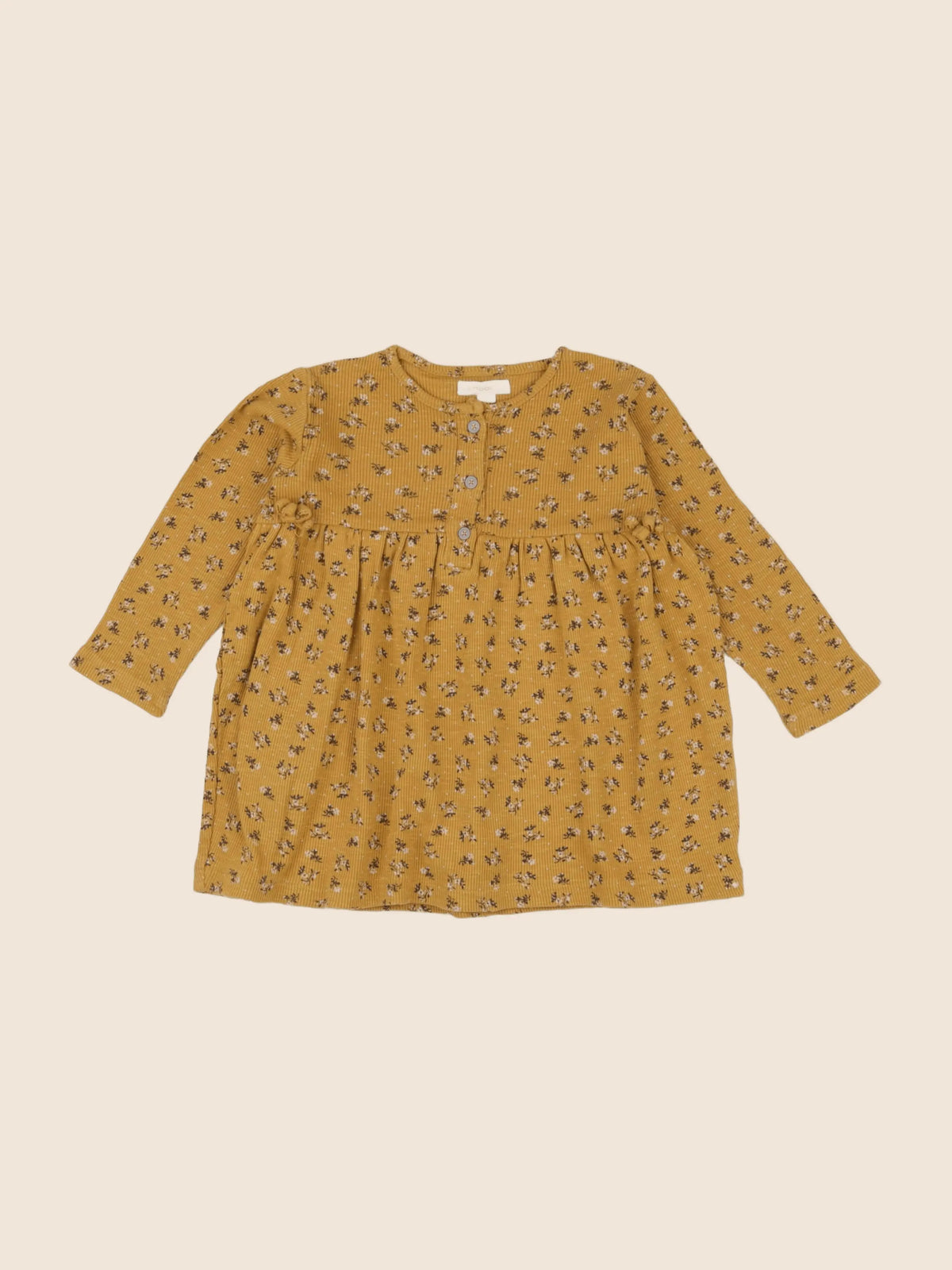 Vertbaudet - robe jaune - 36 mois