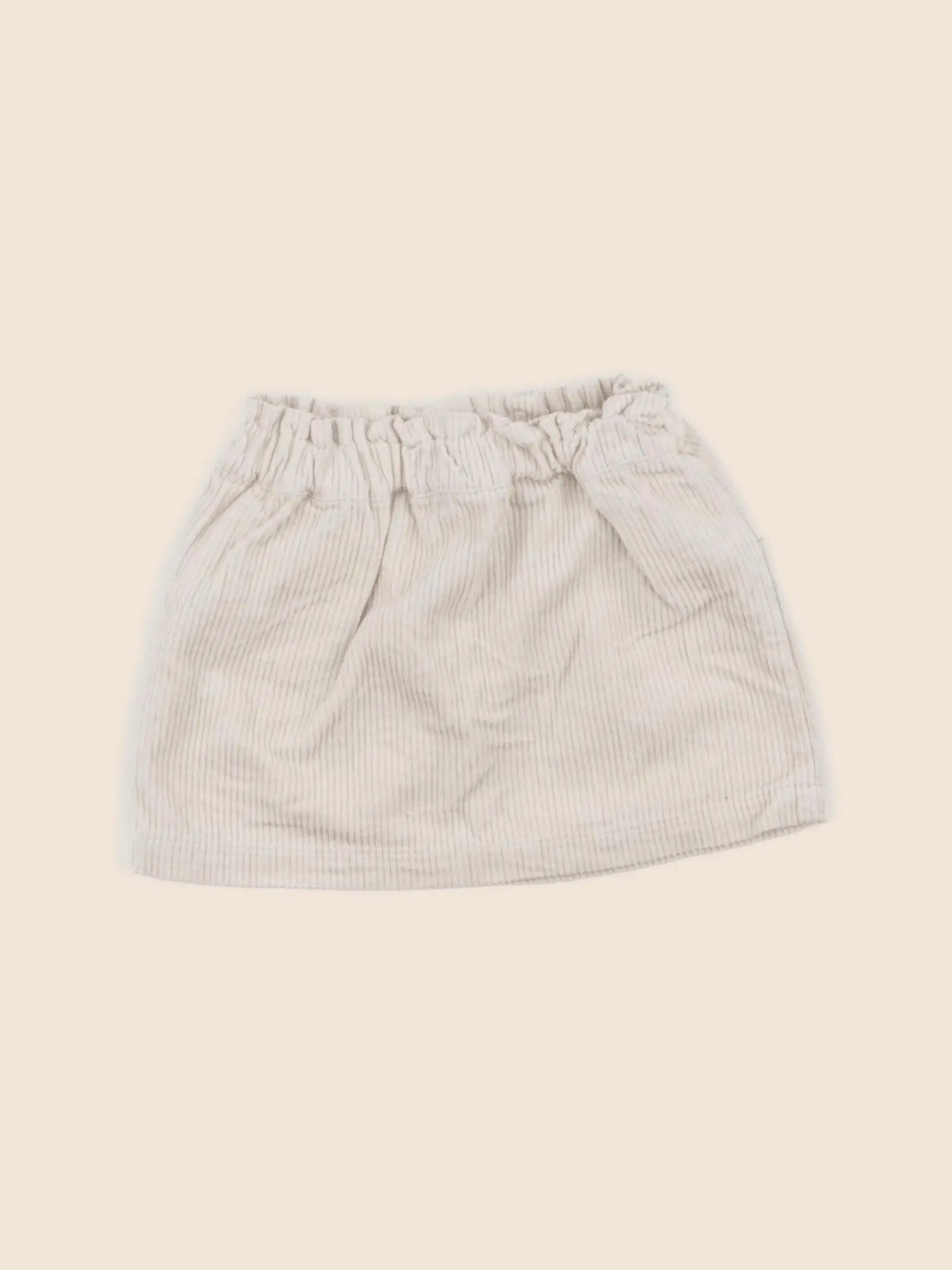 Vertbaudet - jupe beige - 18 mois