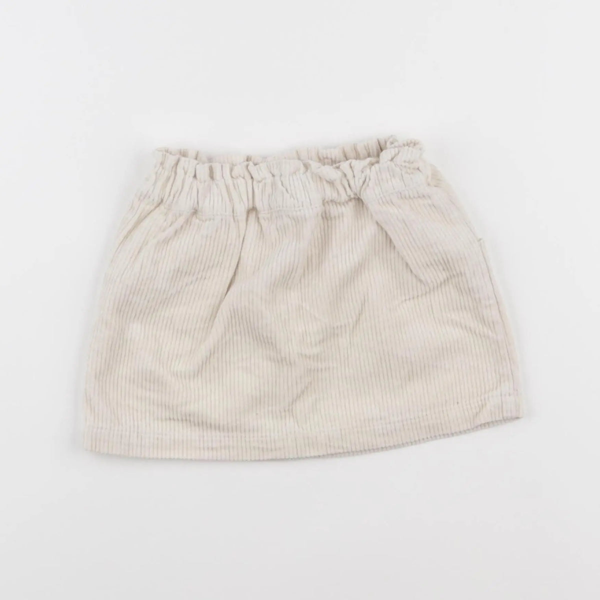 Vertbaudet - jupe beige - 18 mois