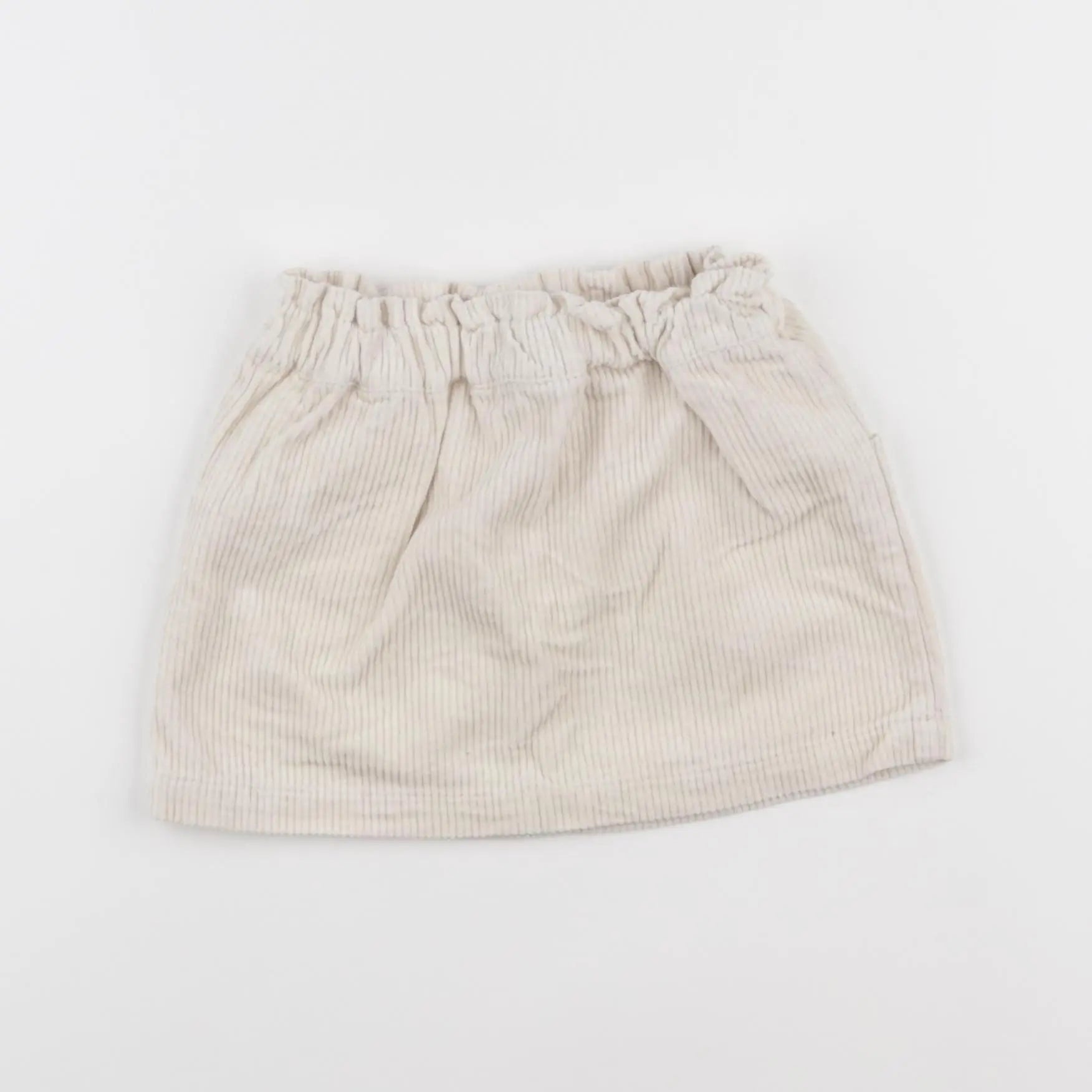 Vertbaudet - jupe beige - 18 mois