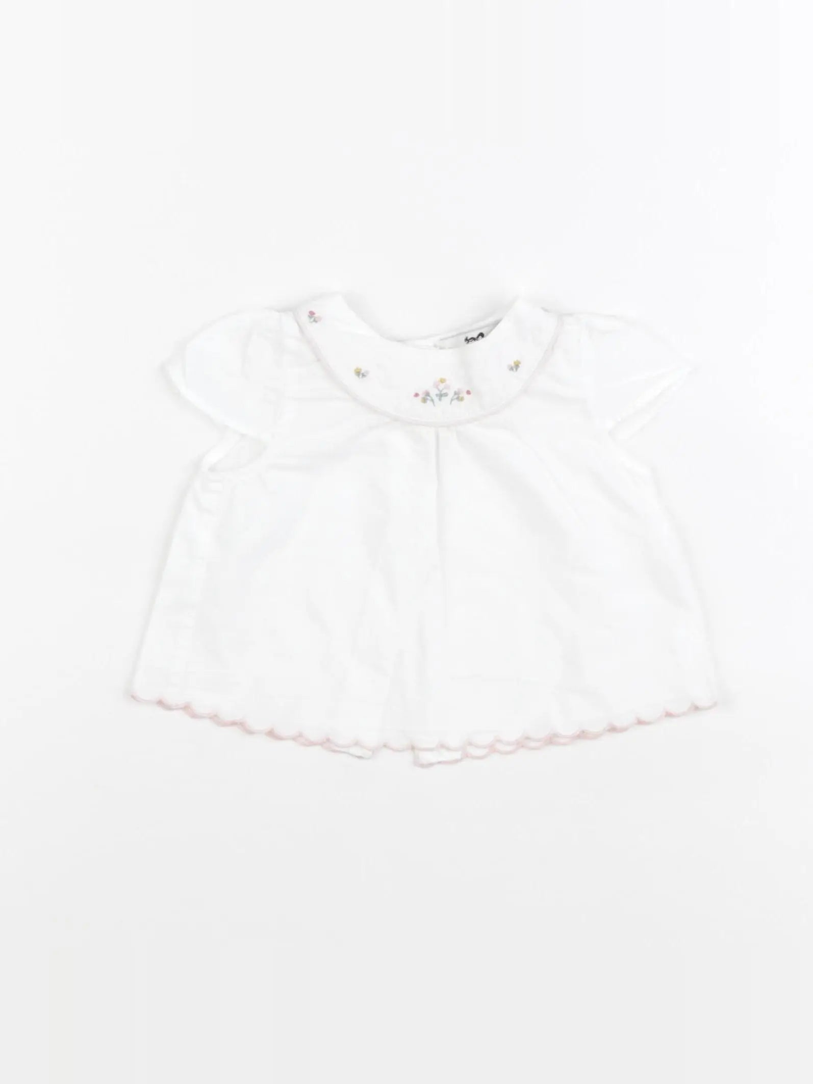 Cyrillus - blouse blanc - 3 mois