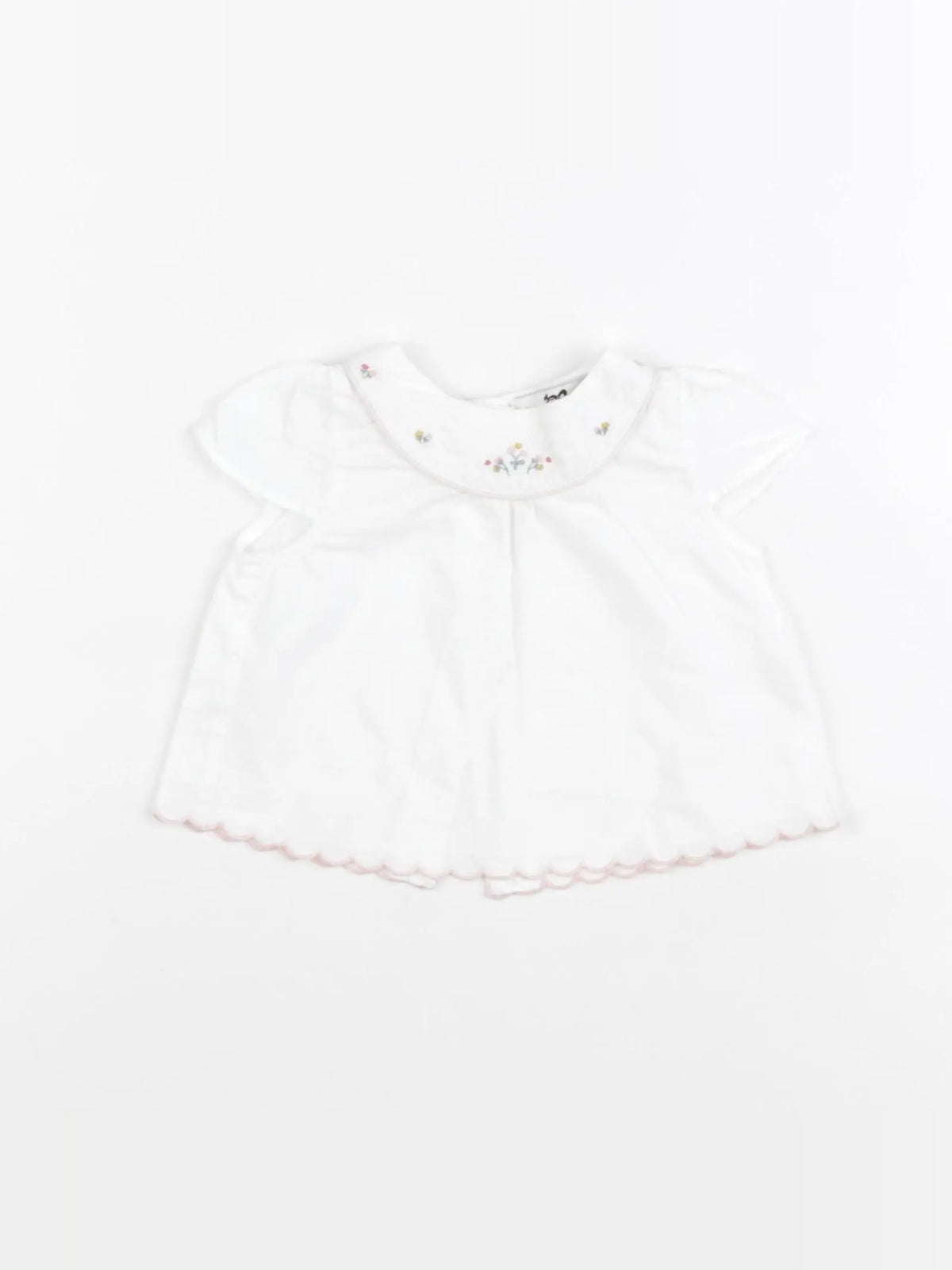 Cyrillus - blouse blanc - 3 mois