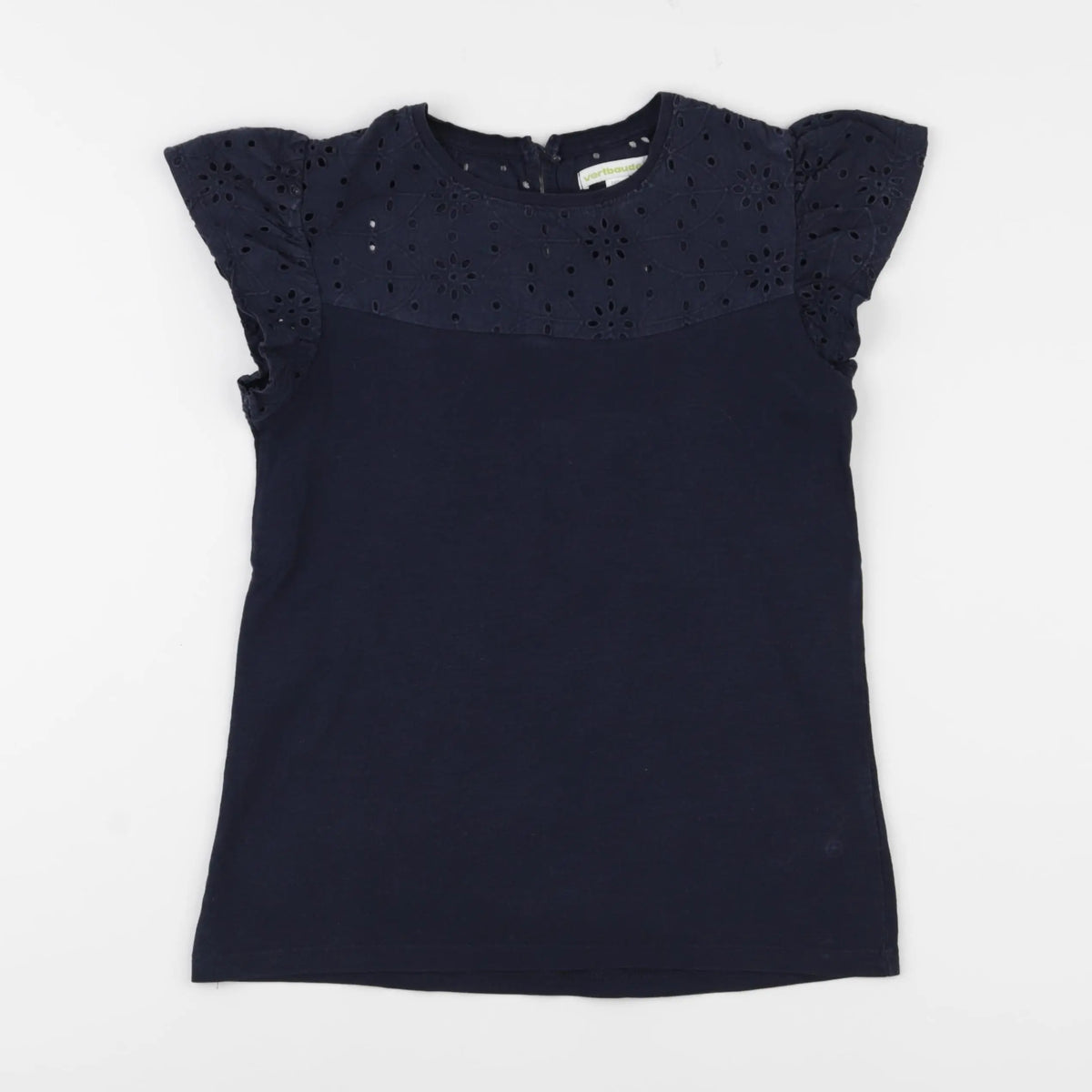 Vertbaudet - tee-shirt bleu - 10 ans