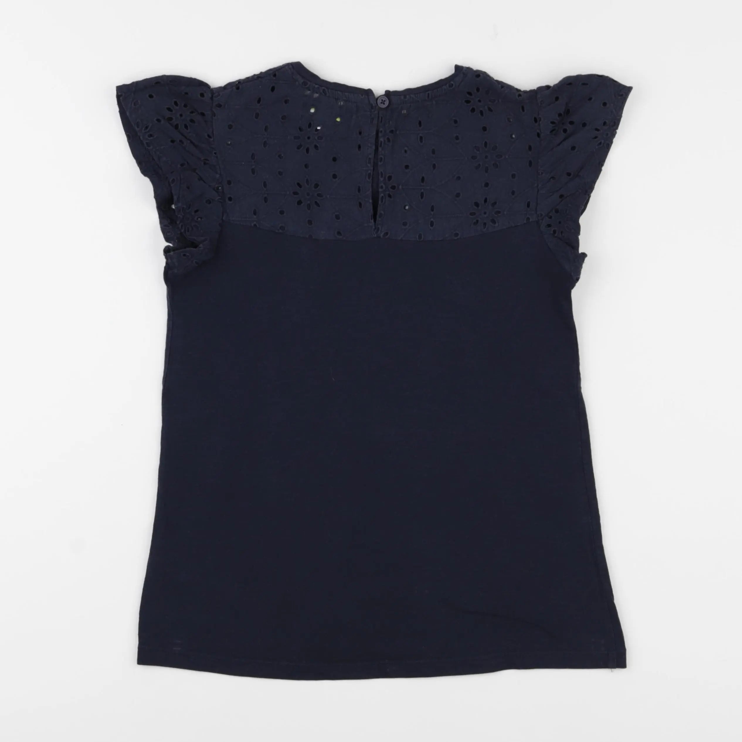 Vertbaudet - tee-shirt bleu - 10 ans