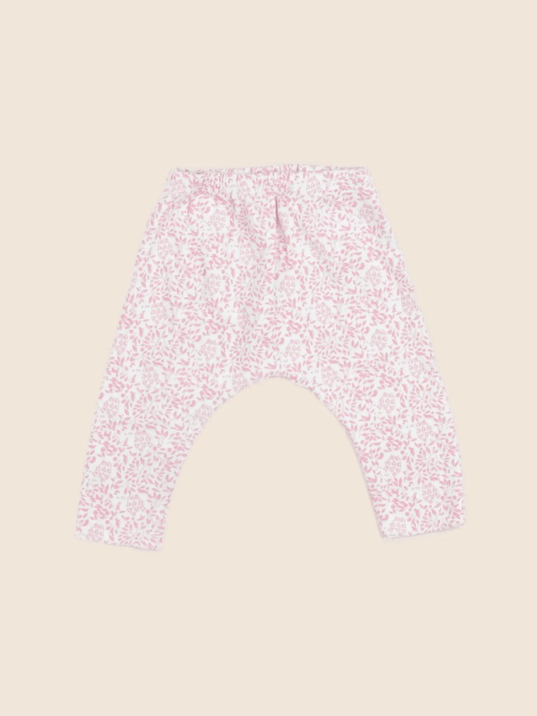 Petit Bateau - sarouel rose - 6 mois