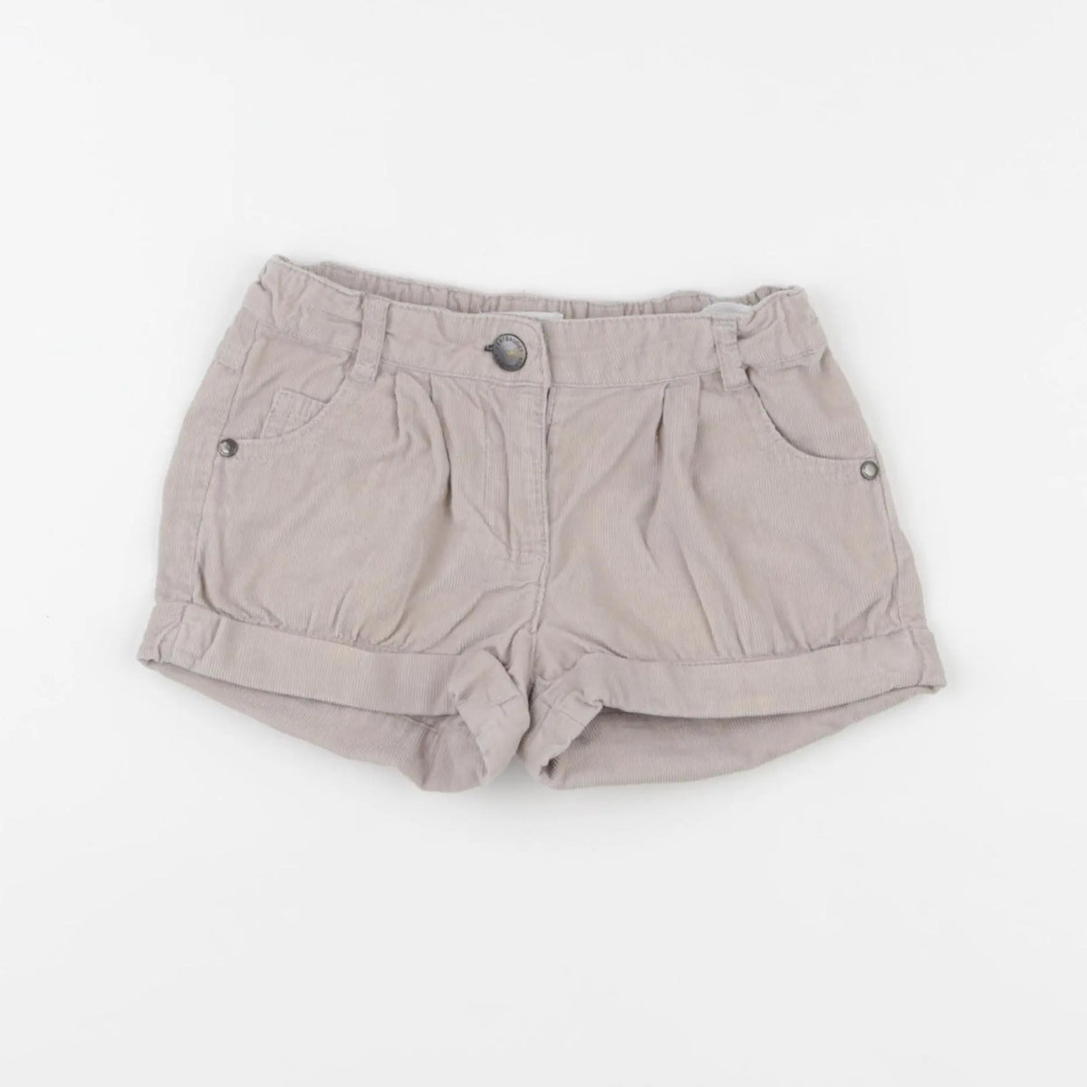Vertbaudet - short beige - 2 ans