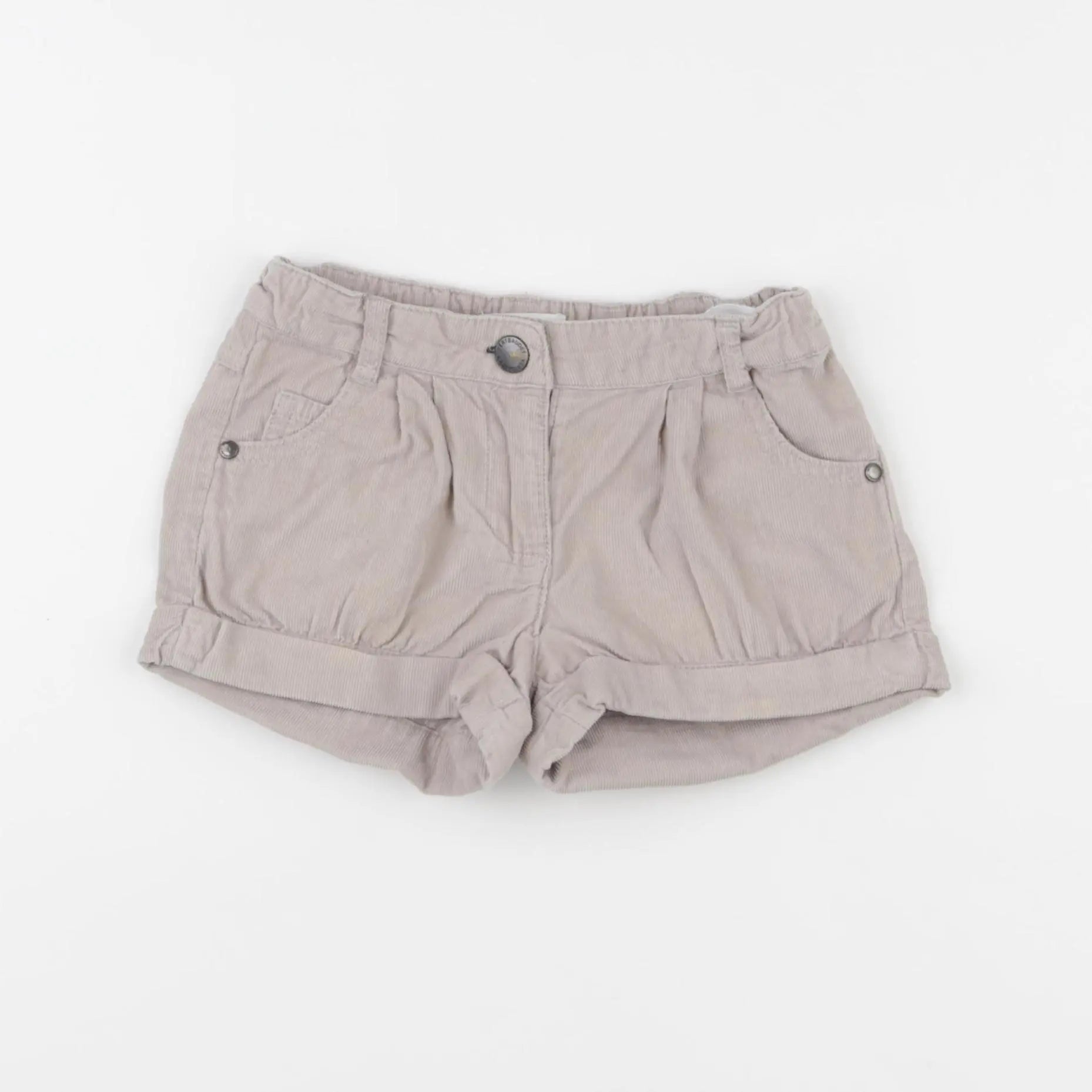 Vertbaudet - short beige - 2 ans