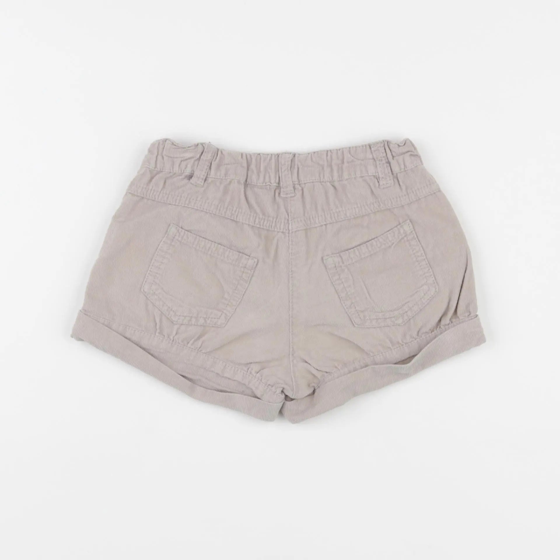 Vertbaudet - short beige - 2 ans