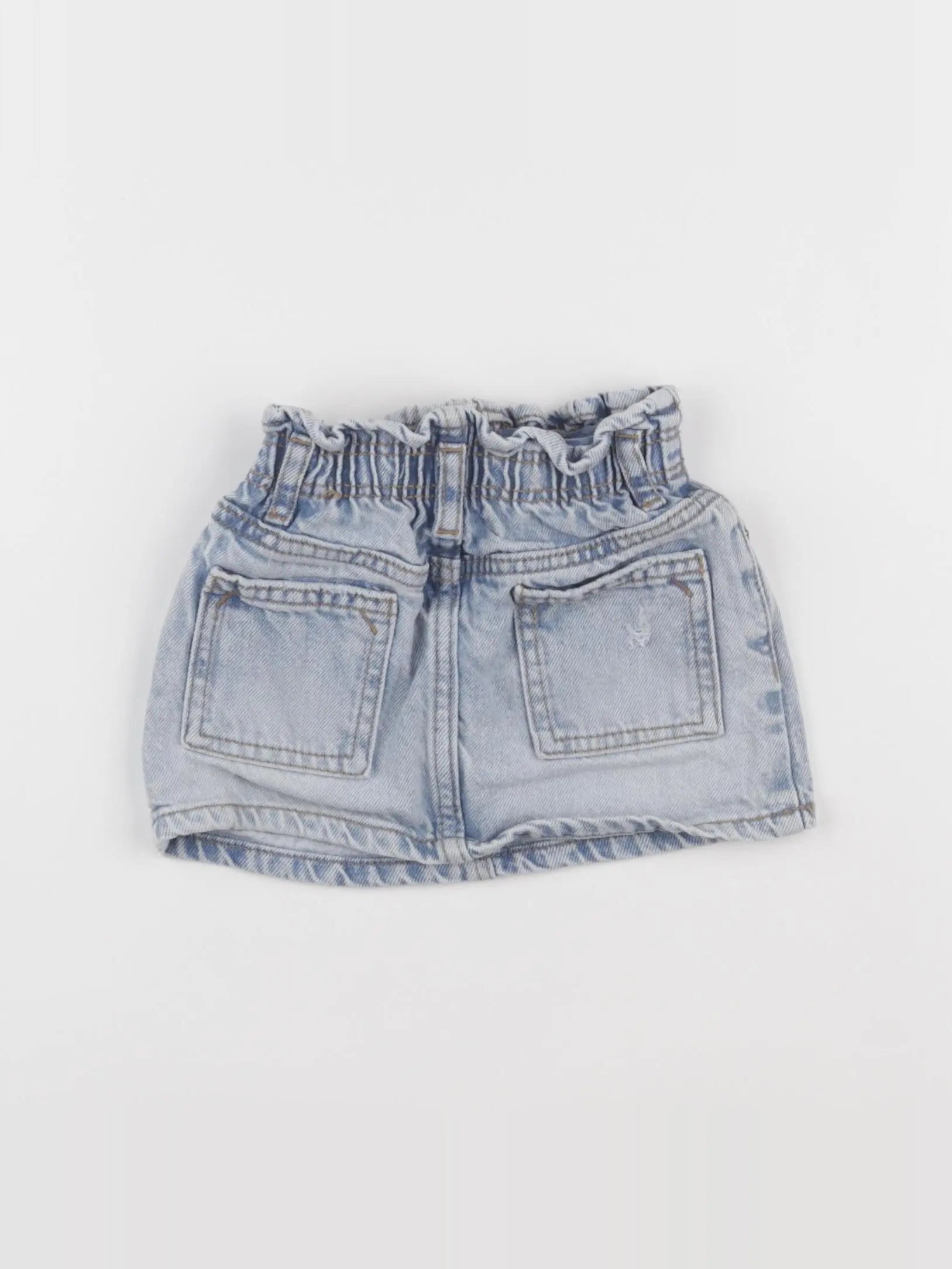 Zara - jupe bleu - 12/18 mois