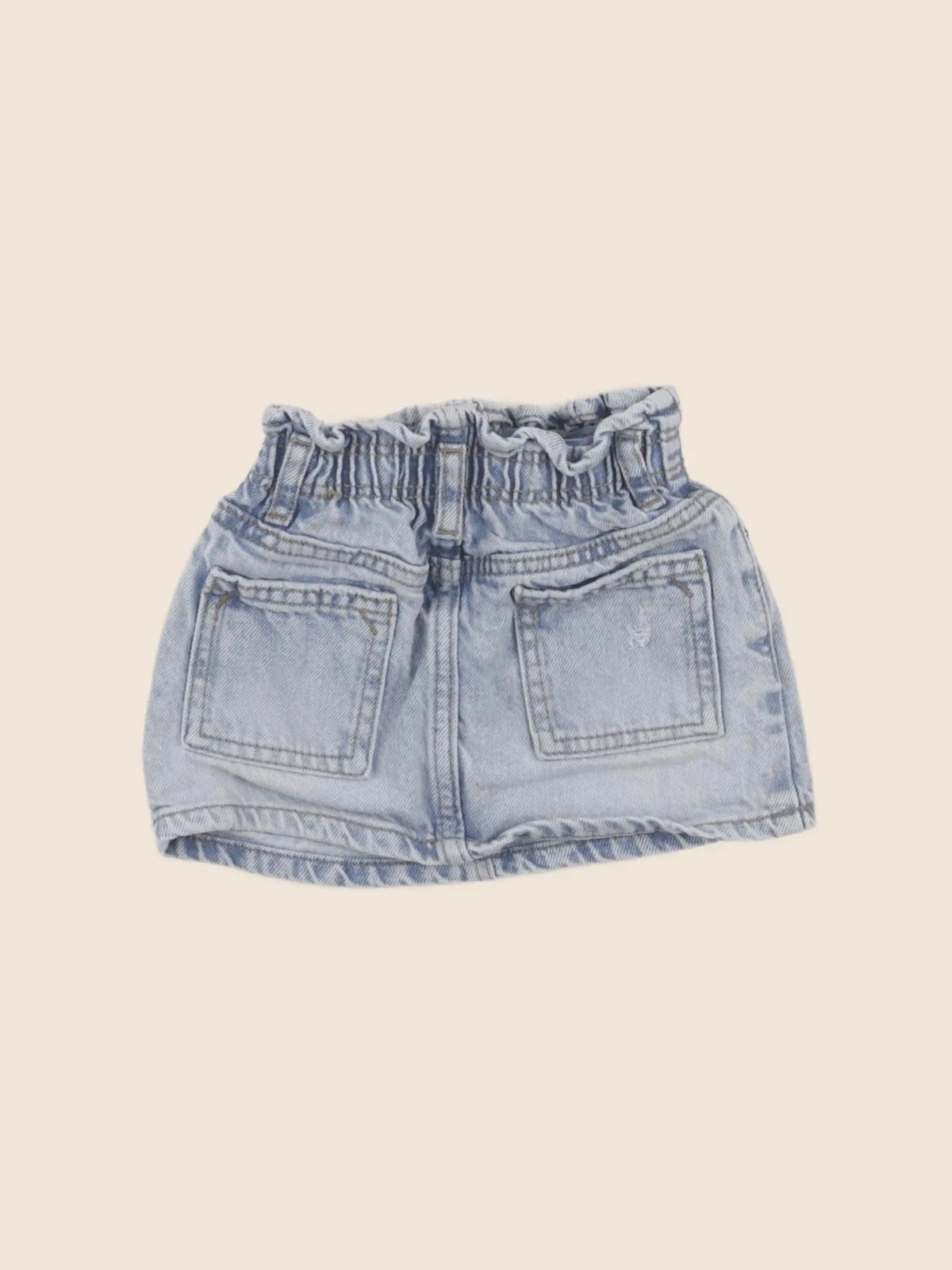 Zara - jupe bleu - 12/18 mois