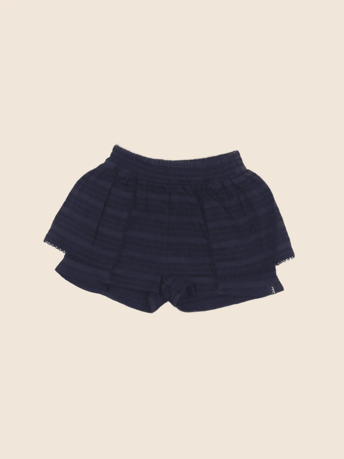 IKKS - short bleu - 6 mois