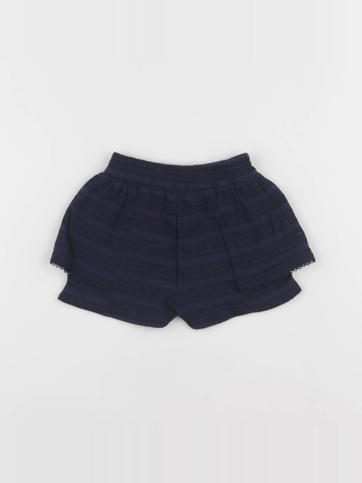 IKKS - short bleu - 6 mois