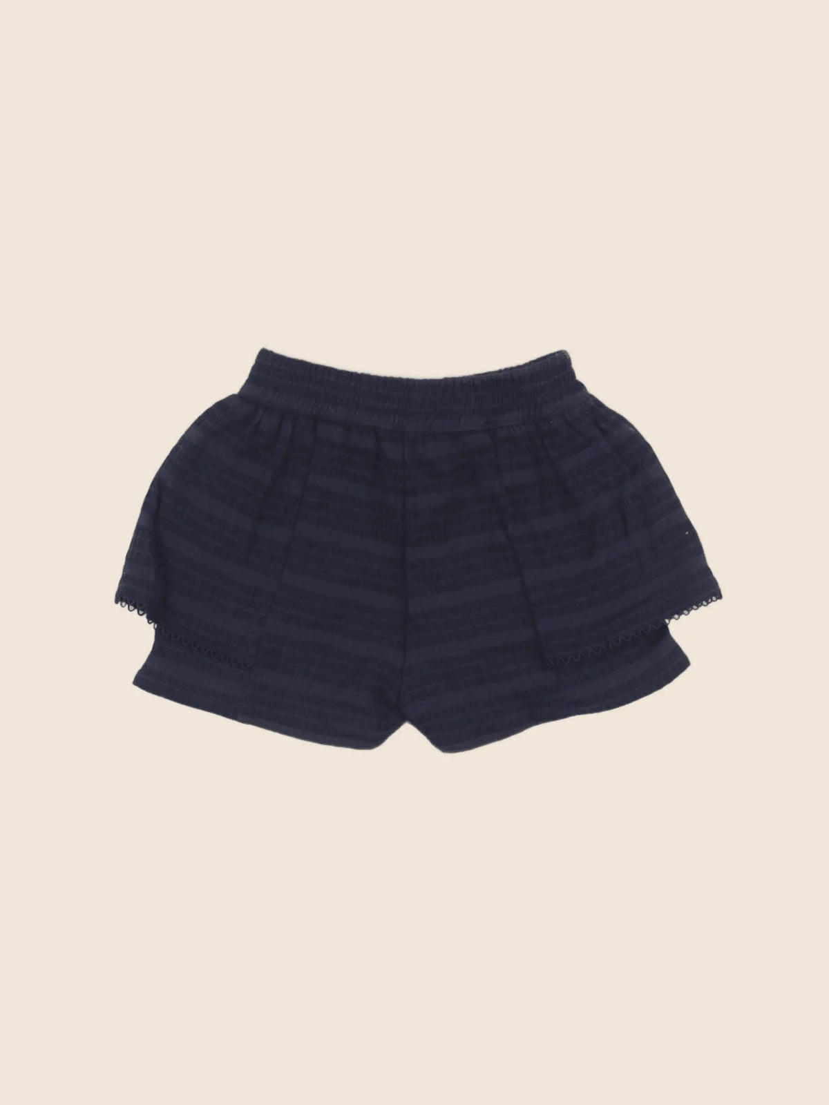 IKKS - short bleu - 6 mois