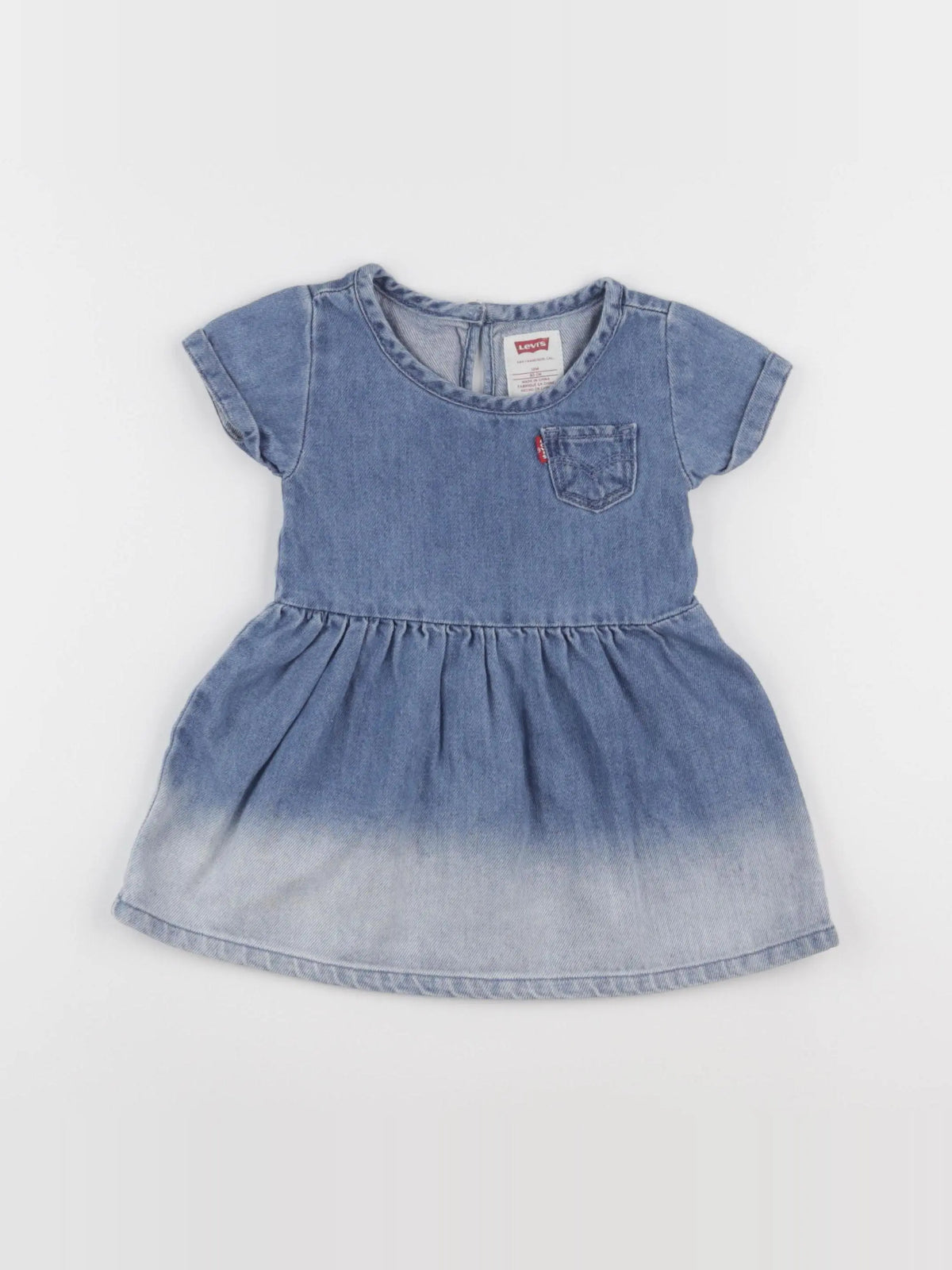 Levi's - robe bleu - 12 mois