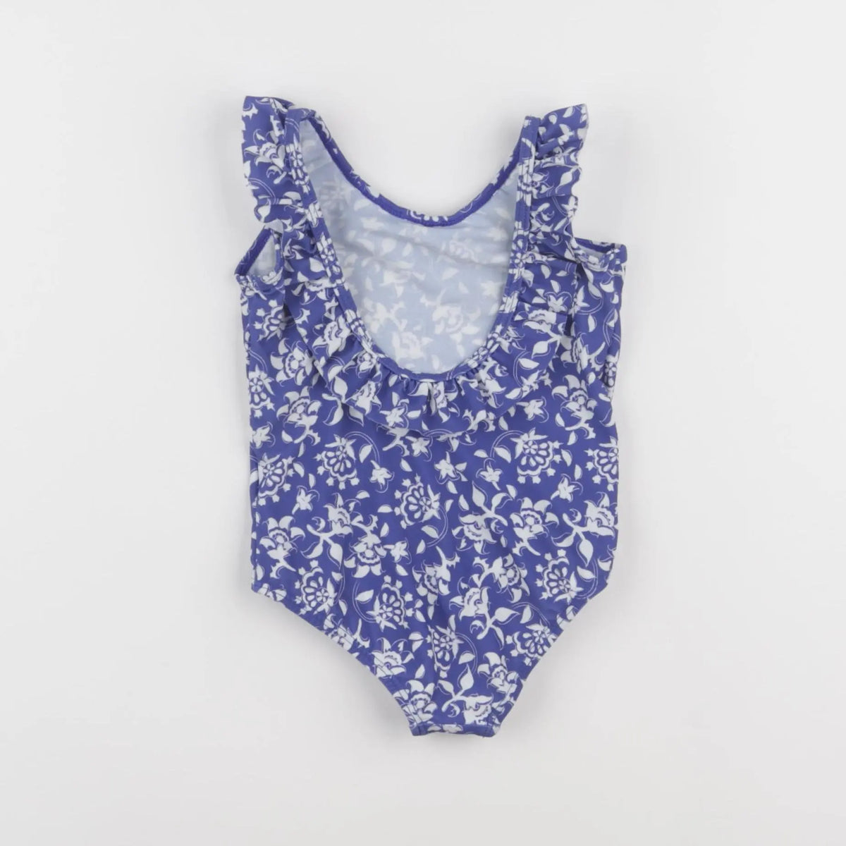 Vertbaudet - maillot de bain bleu - 12 mois