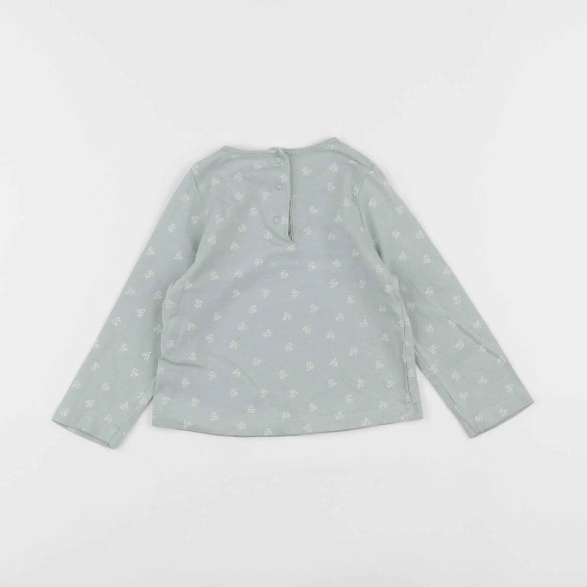 Vertbaudet - tee-shirt vert - 12 mois