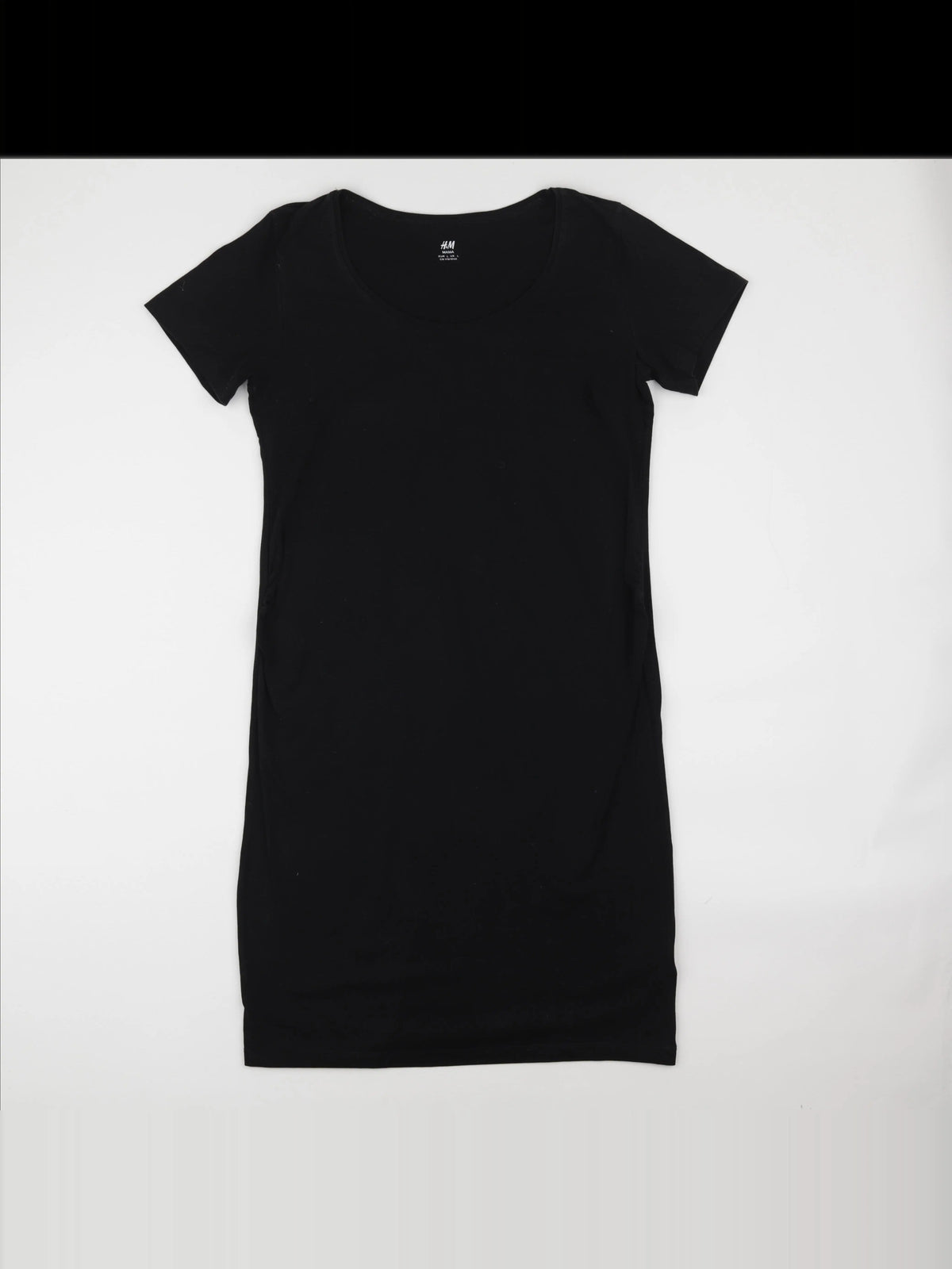 H&M - robe grossesse noir - l