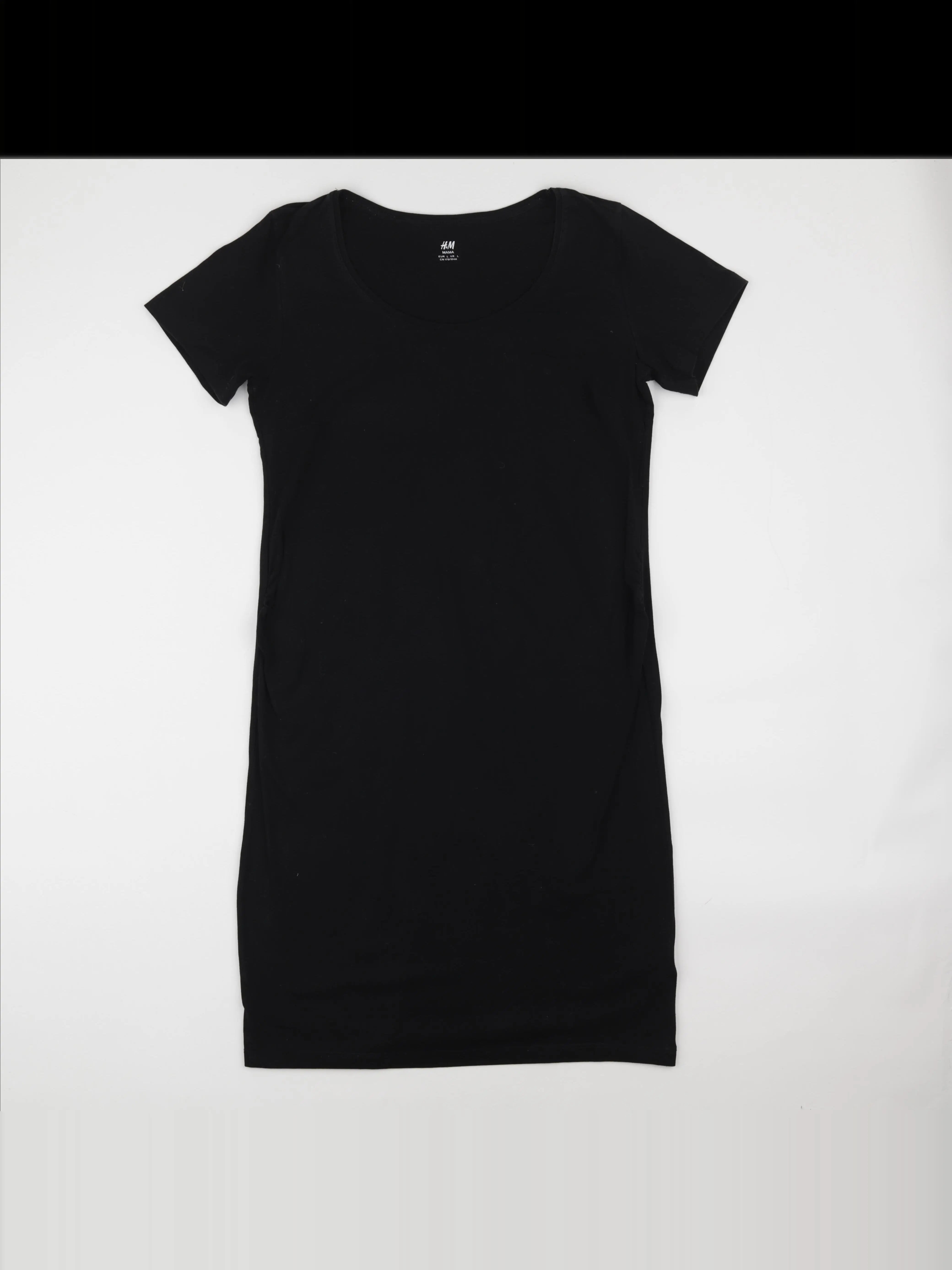 H&M - robe grossesse noir - l