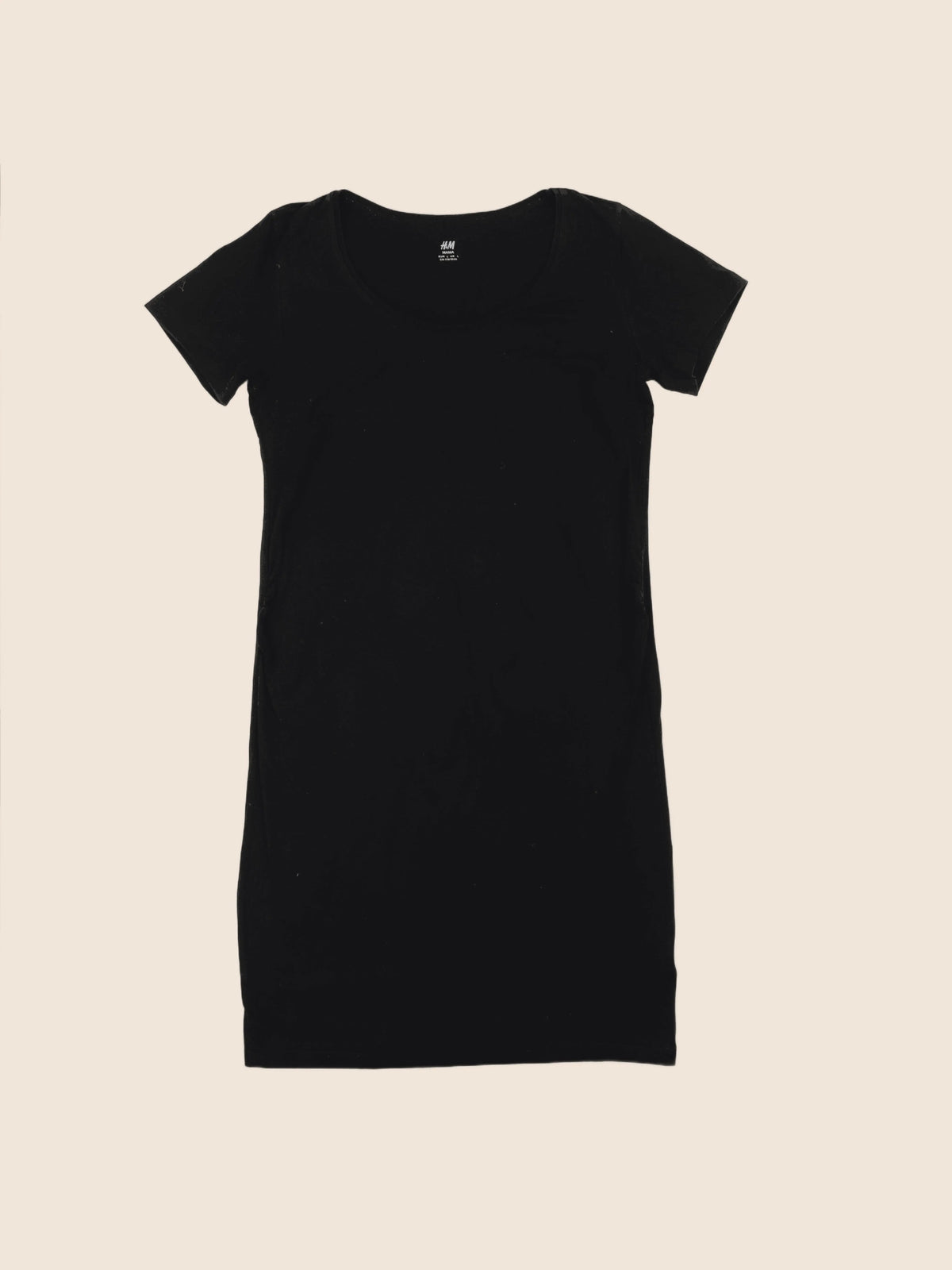H&M - robe grossesse noir - l