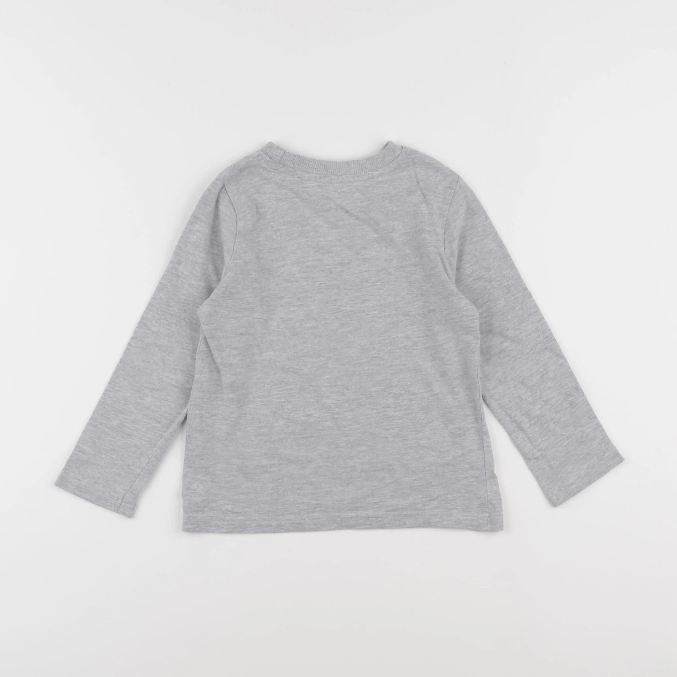Vertbaudet - tee-shirt gris - 5 ans