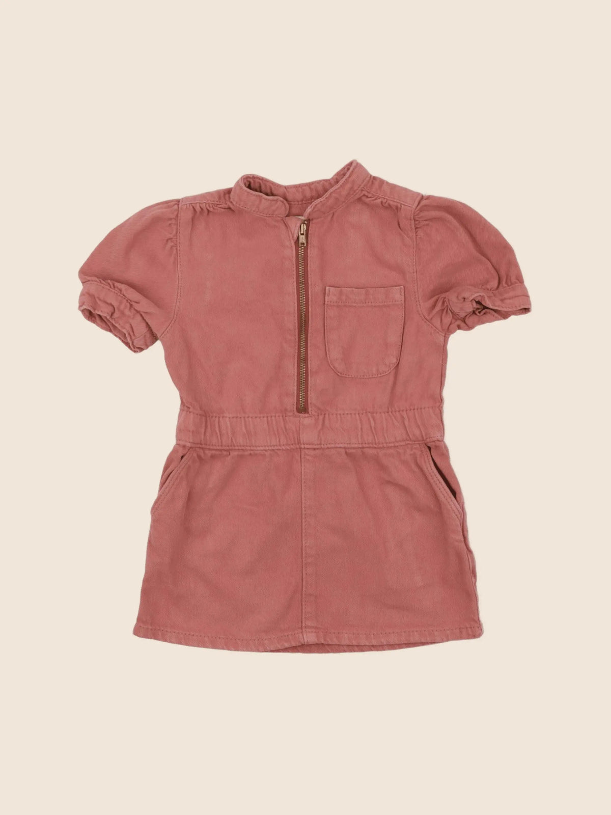 Vertbaudet - combinaison rose - 2 ans