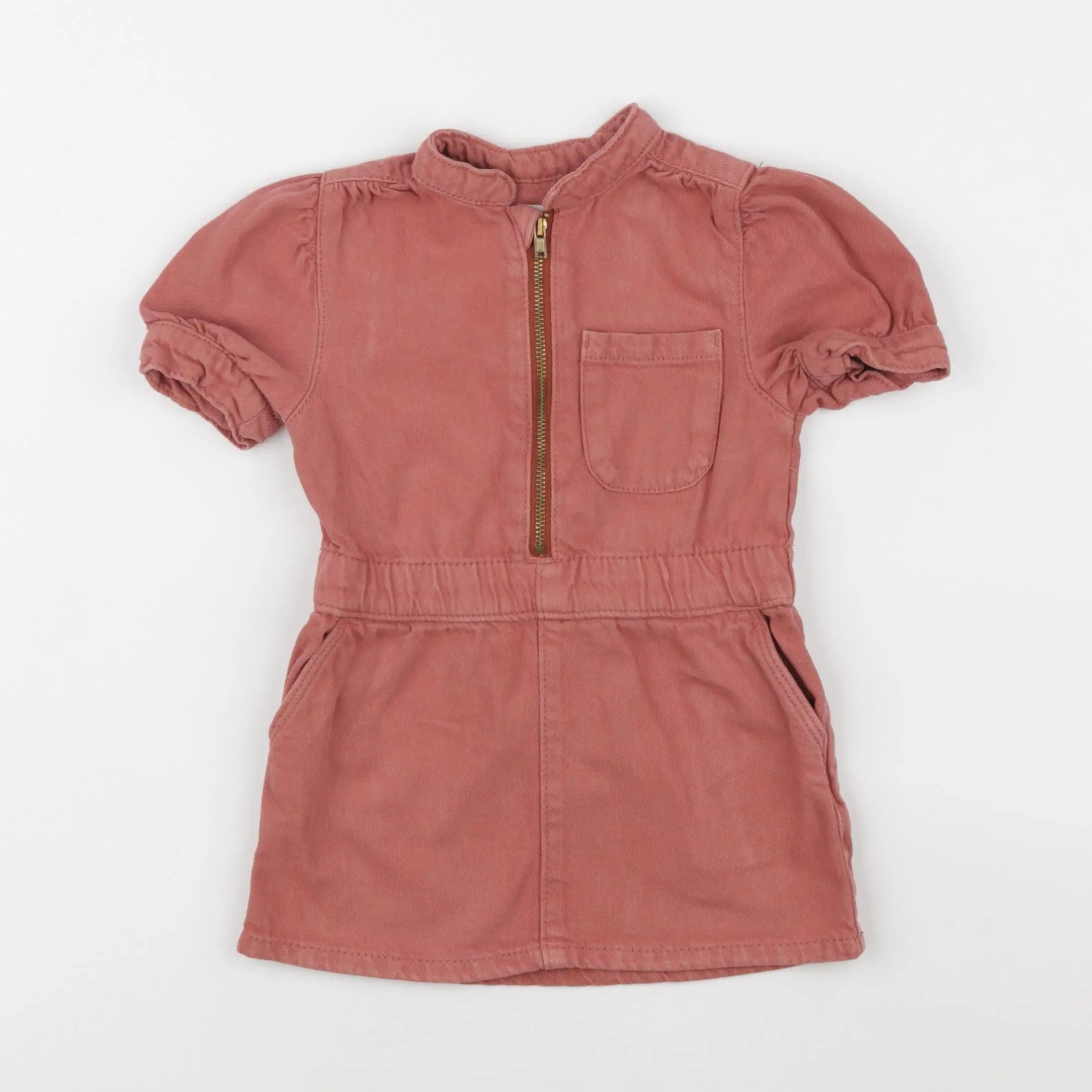 Vertbaudet - combinaison rose - 2 ans