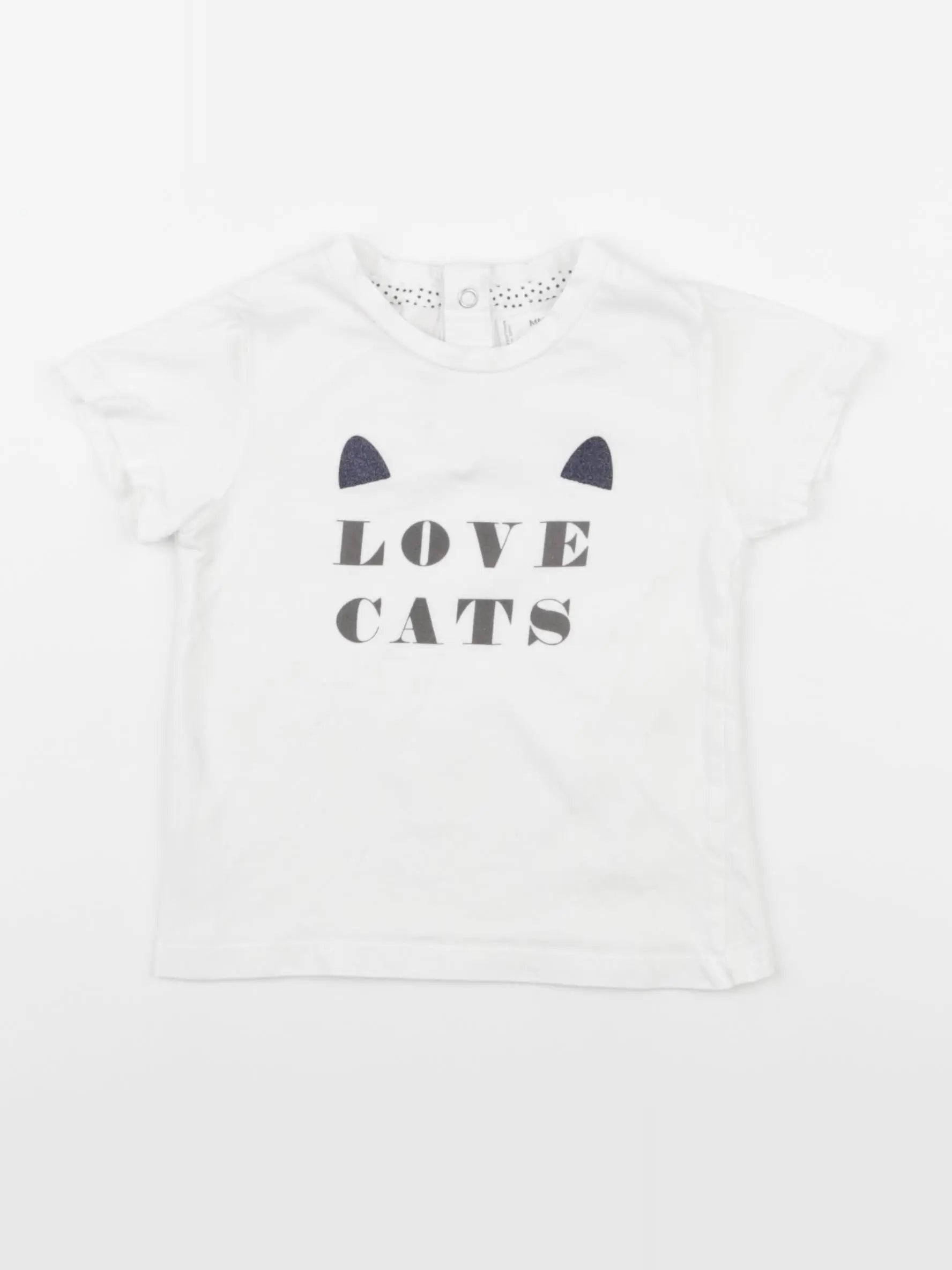 Mango - tee-shirt blanc - 12/18 mois
