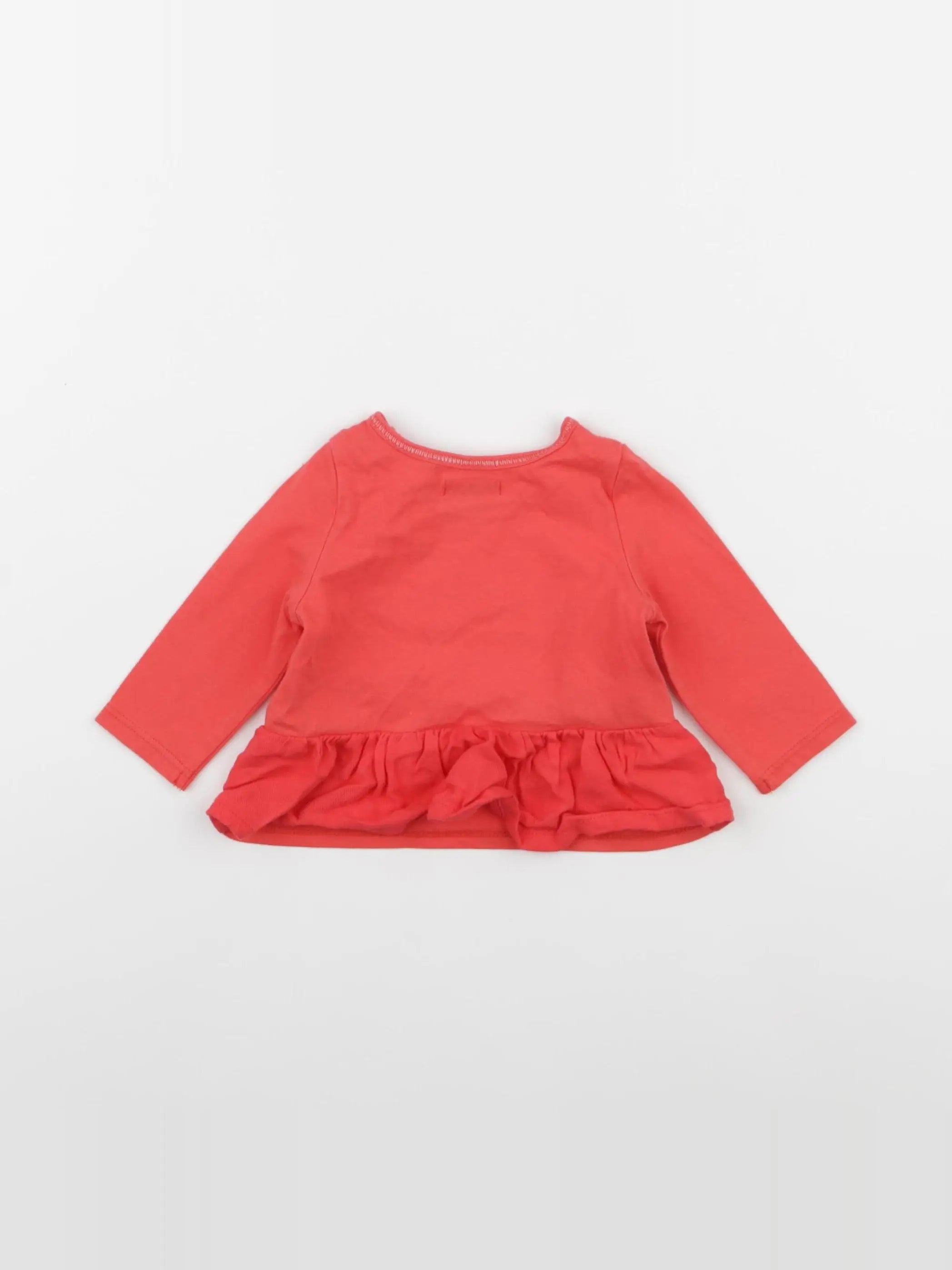 IKKS - tee-shirt orange - 3 mois