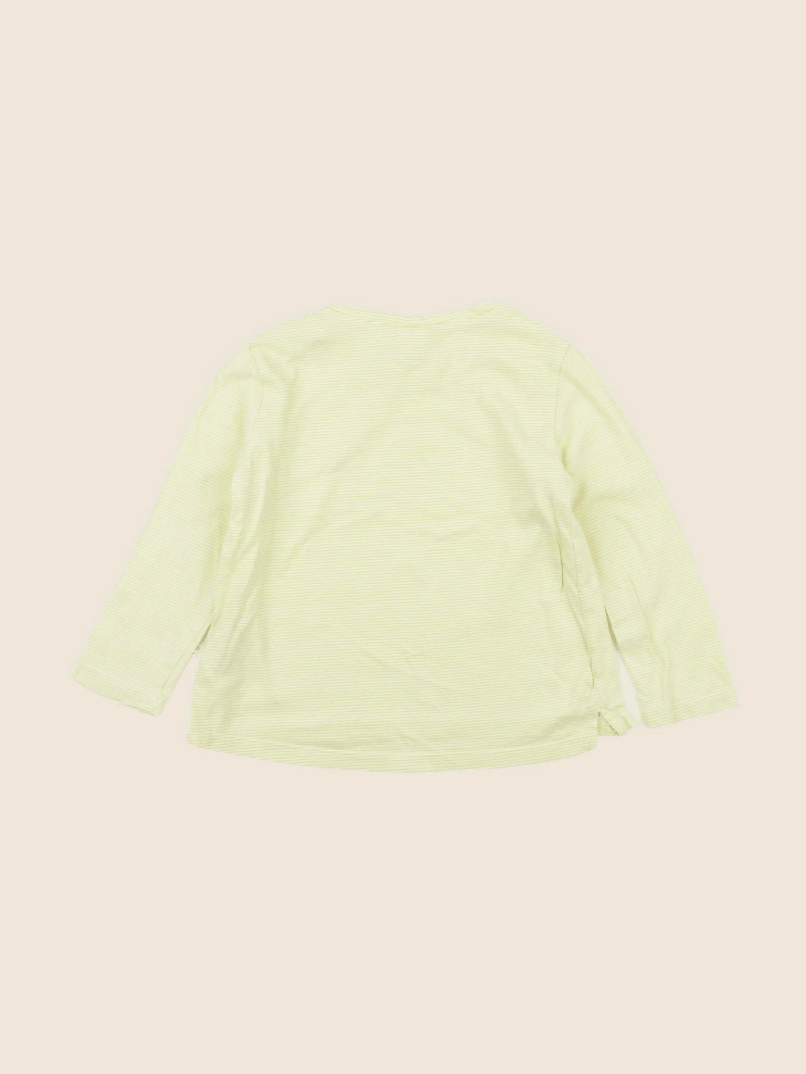 H&M - tee-shirt jaune - 2 ans