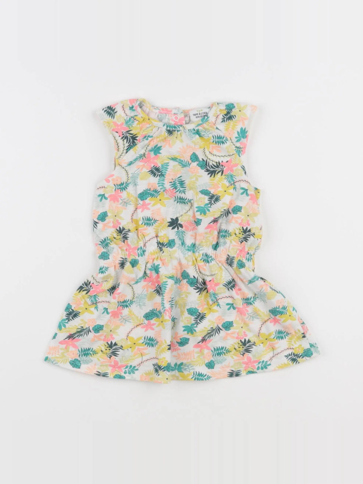 Tape à l'oeil - robe multicolore - 18 mois