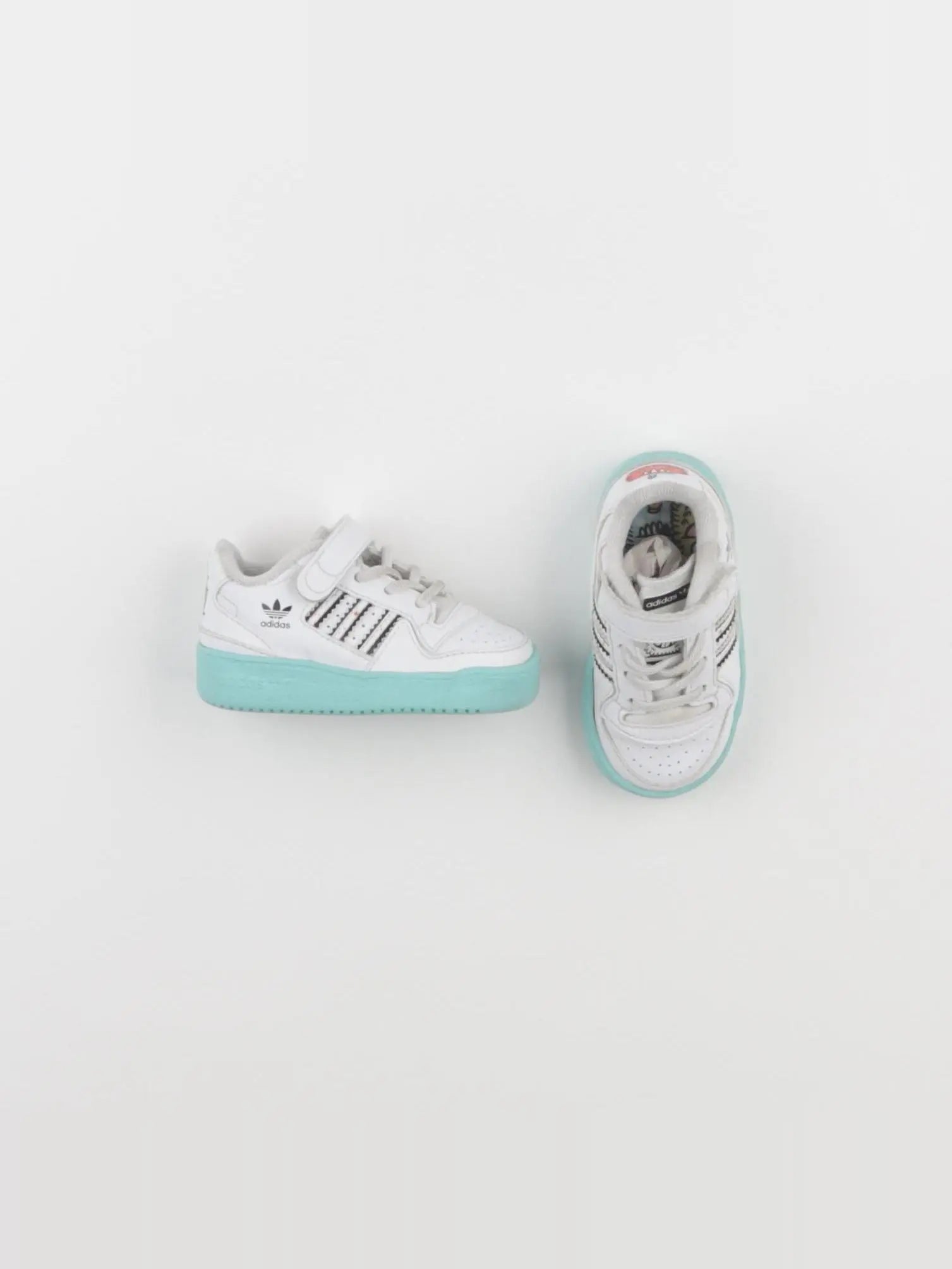Adidas - baskets blanc - pointure 19