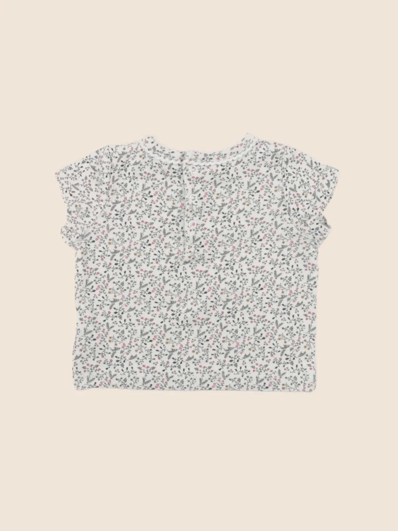 Boutchou - tee-shirt multicolore - 6 mois