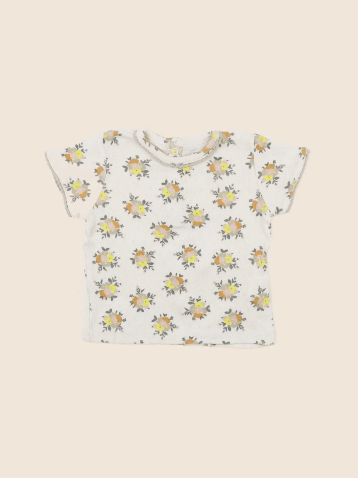 Boutchou - tee-shirt multicolore - 6 mois