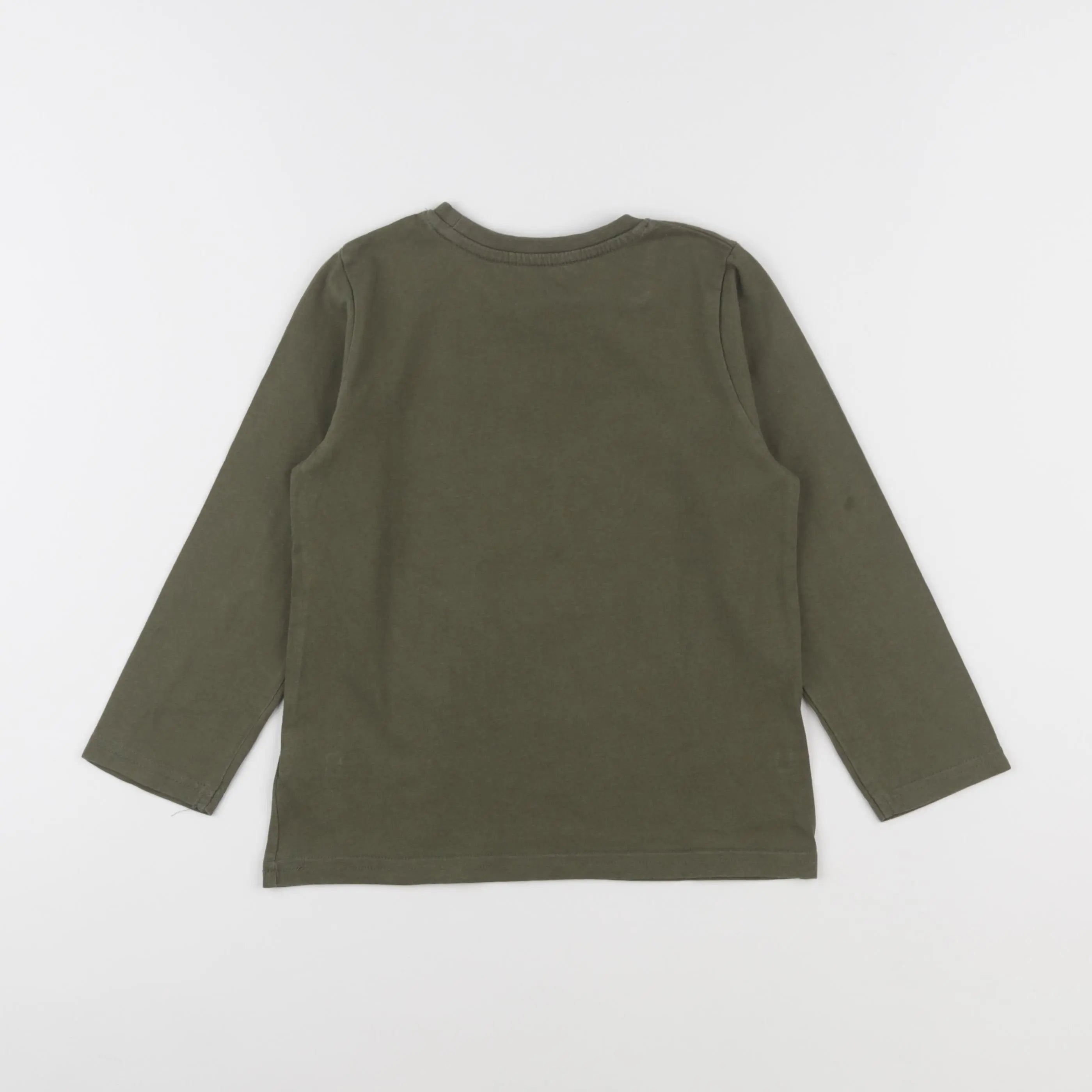 Vertbaudet - tee-shirt vert - 6 ans