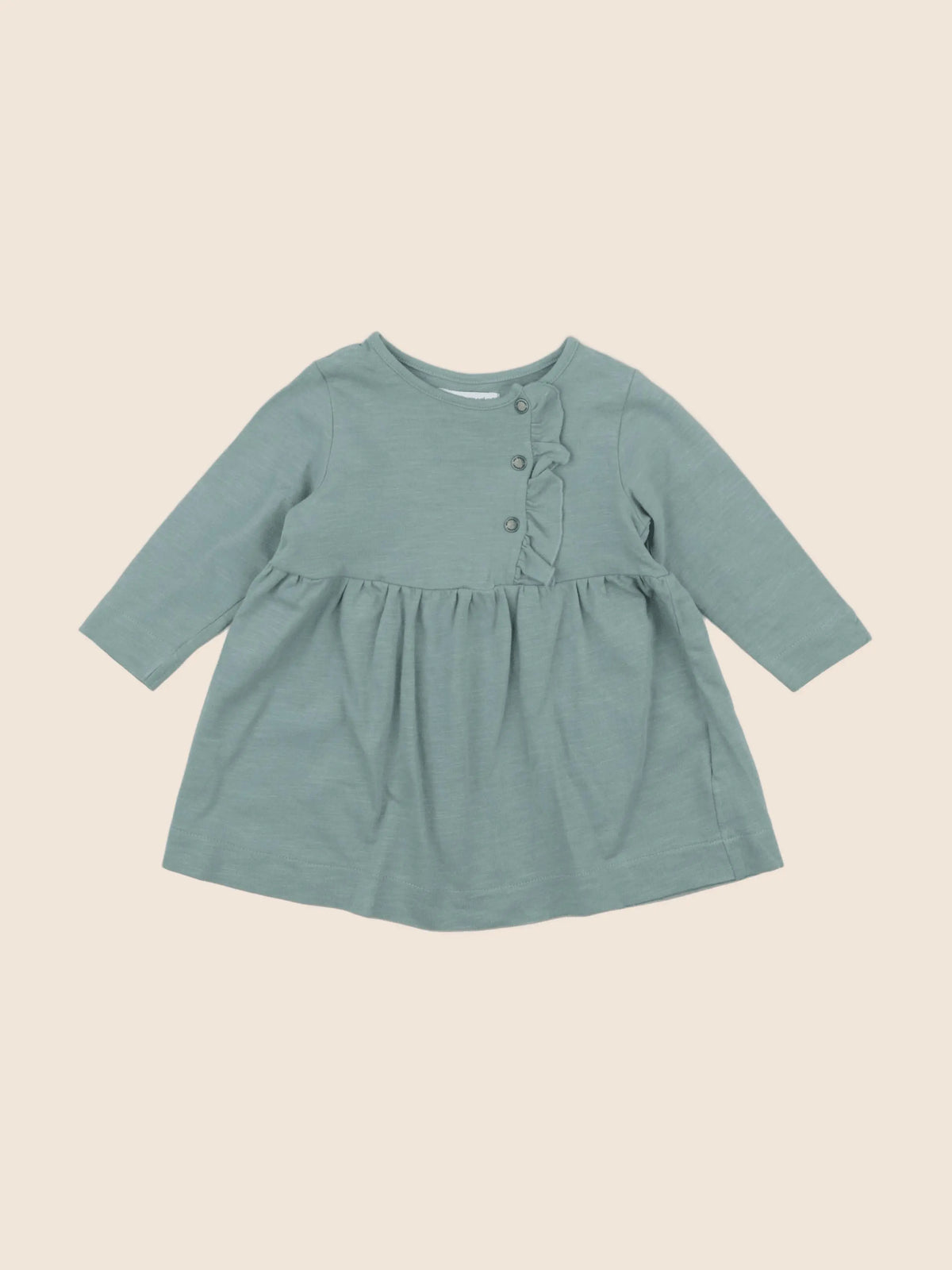 Vertbaudet - robe vert - 6 mois