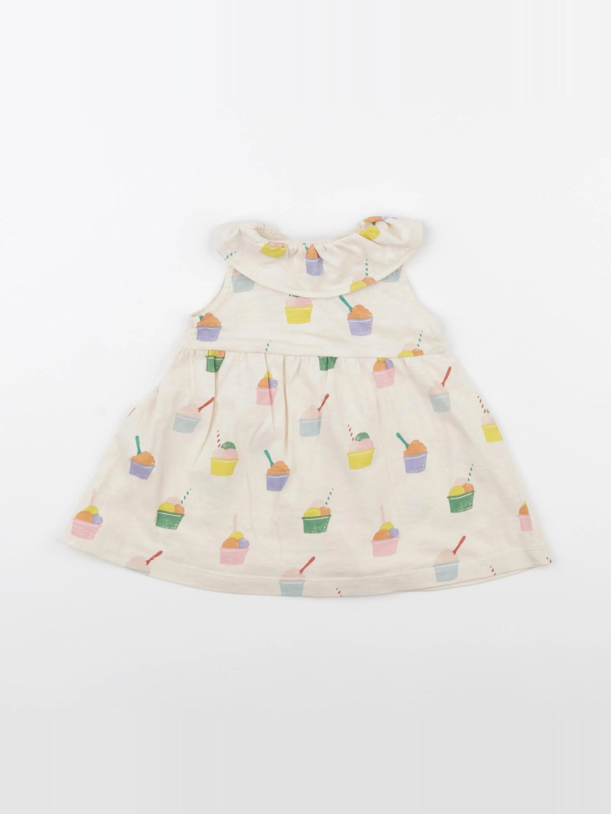 Boutchou - robe multicolore - 6 mois