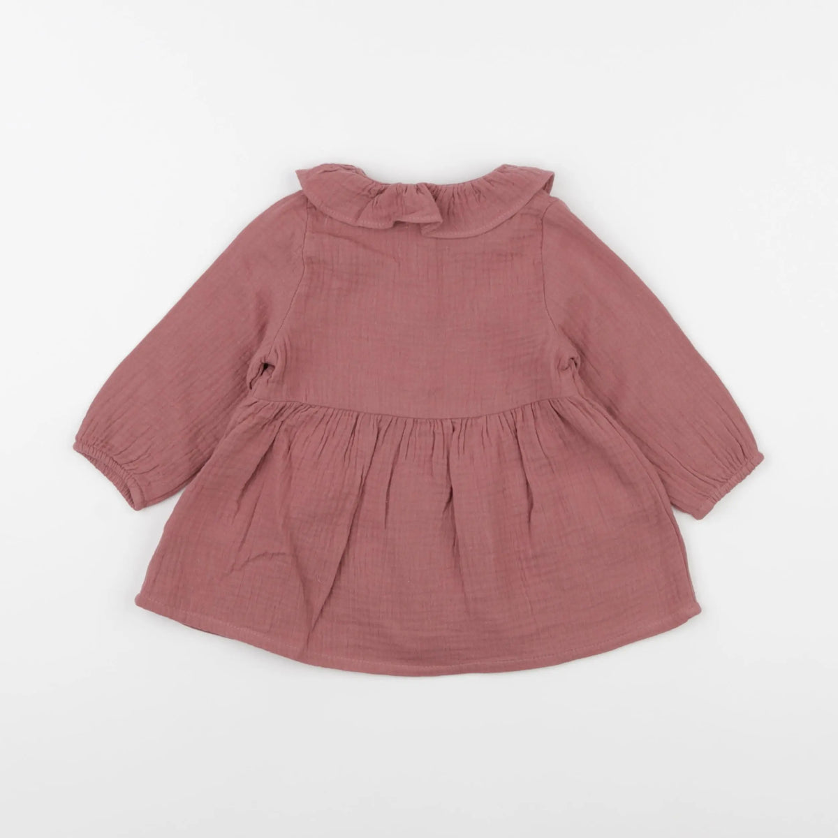 Vertbaudet - robe rose - 6 mois