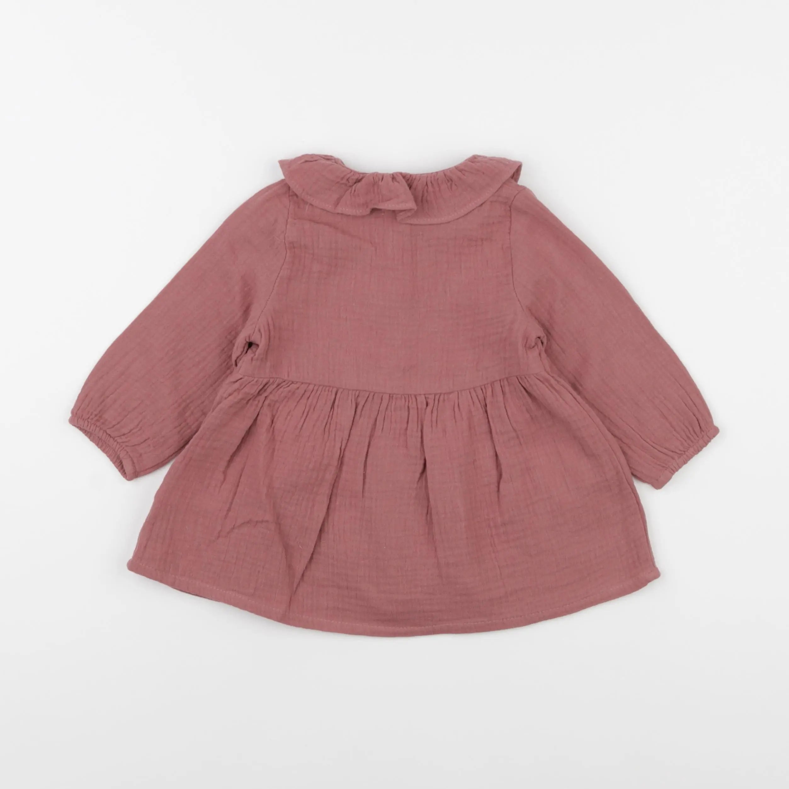 Vertbaudet - robe rose - 6 mois