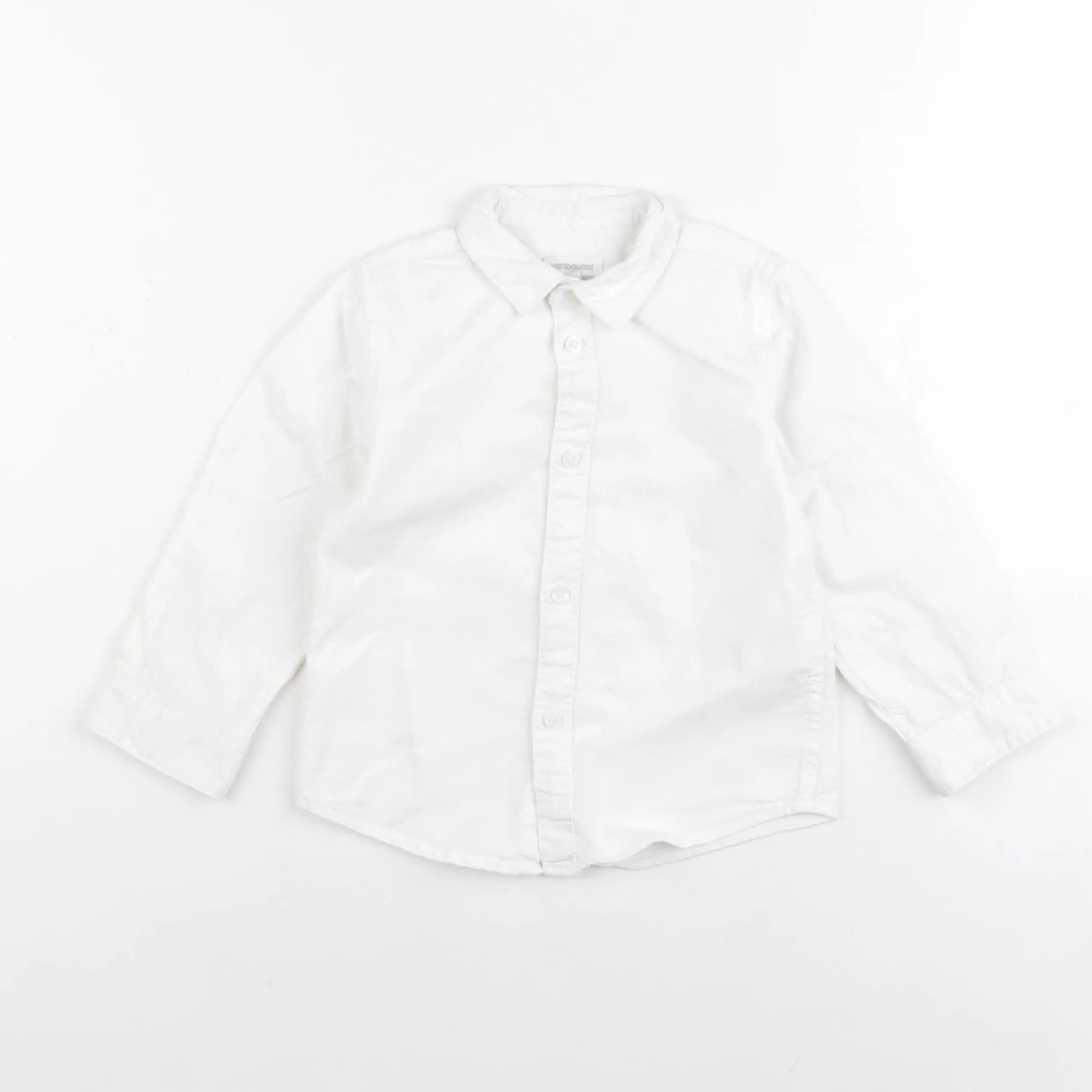 Vertbaudet - chemise blanc - 3 ans