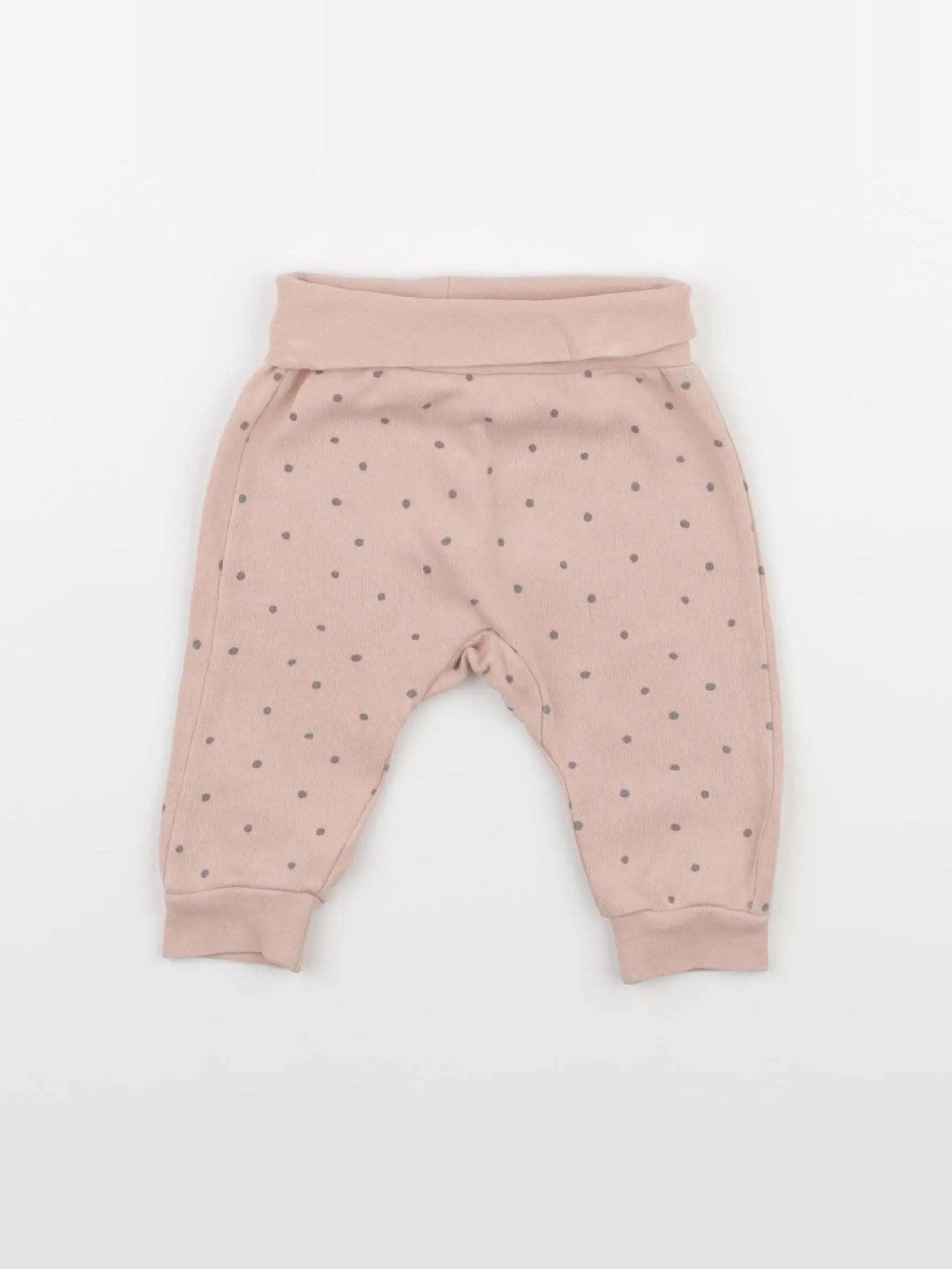 H&M - legging rose - 2/4 mois