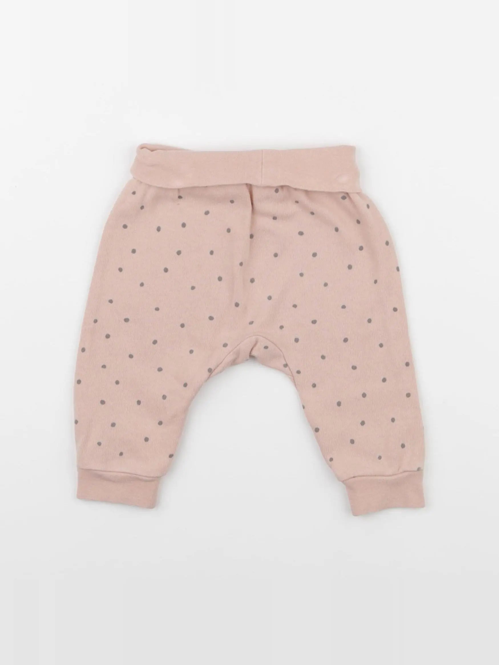 H&M - legging rose - 2/4 mois