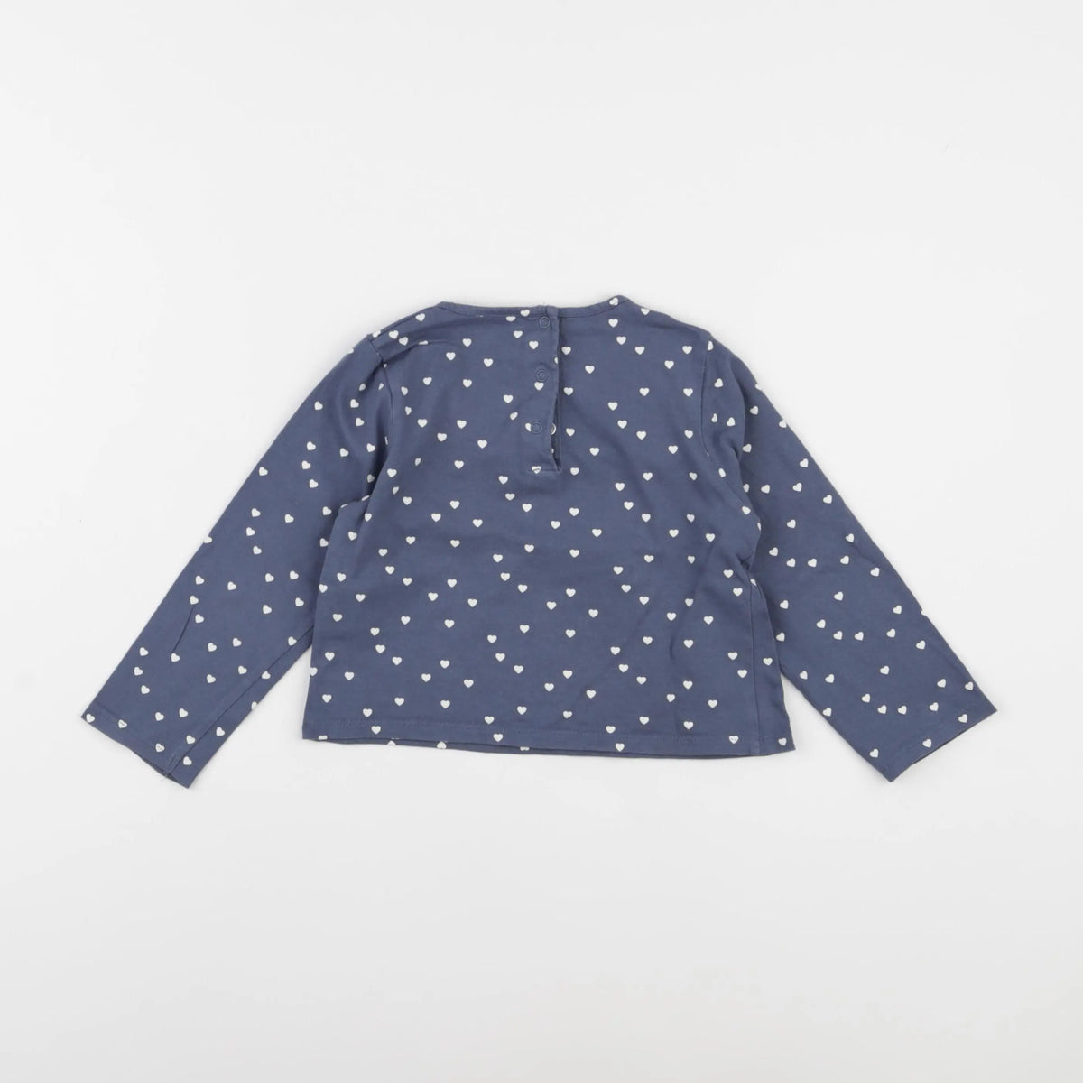 Vertbaudet - tee-shirt bleu - 2 ans