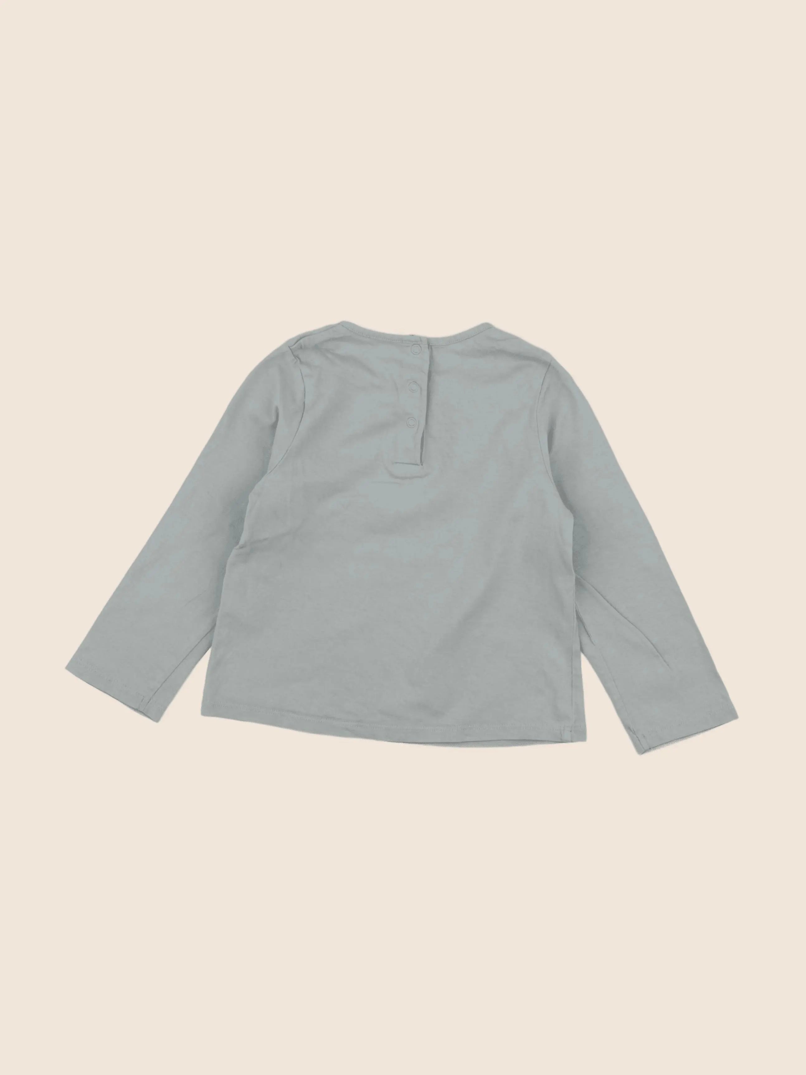 Vertbaudet - tee-shirt vert - 24 mois