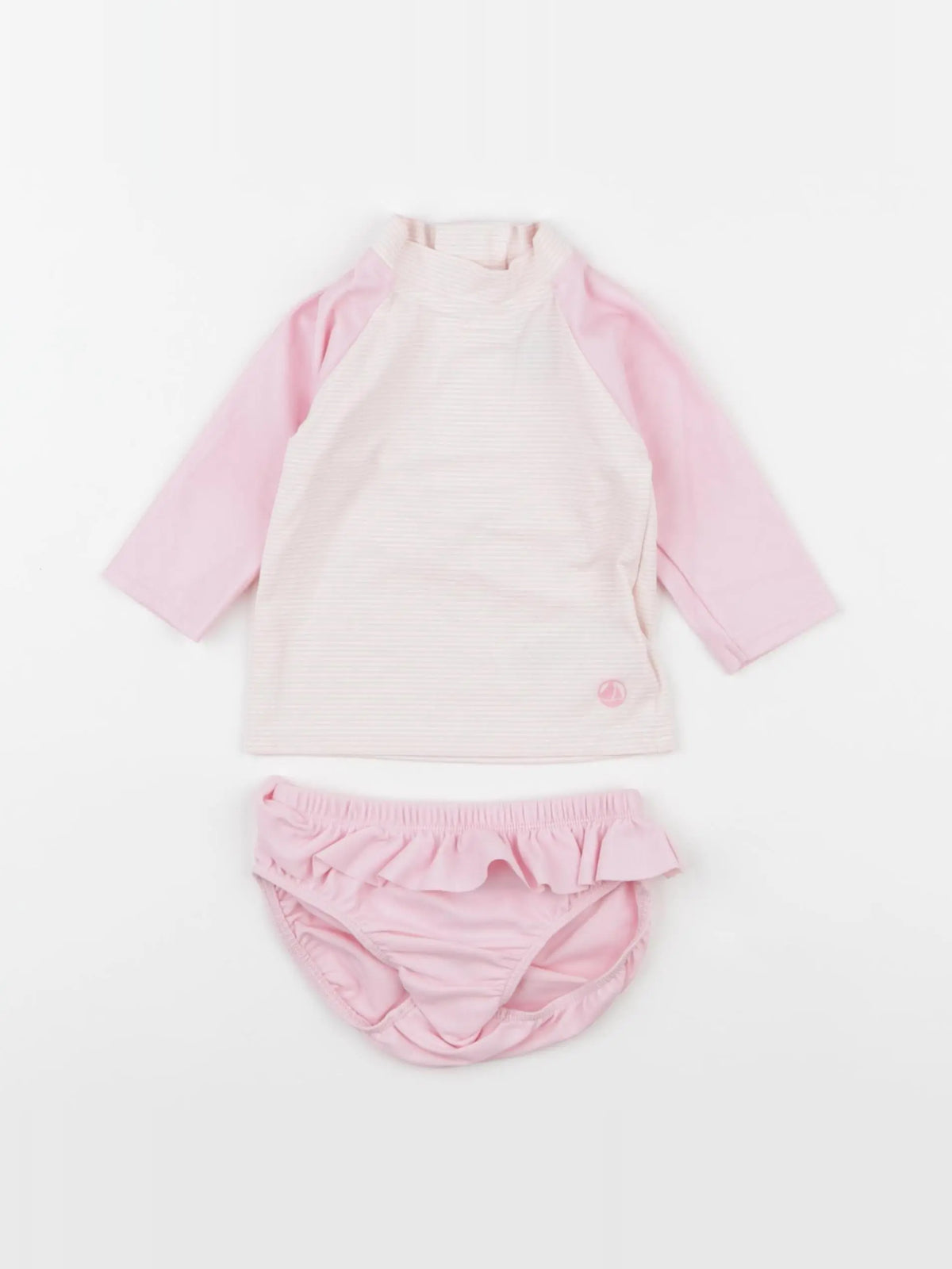 Petit Bateau - maillot de bain rose - 6 mois