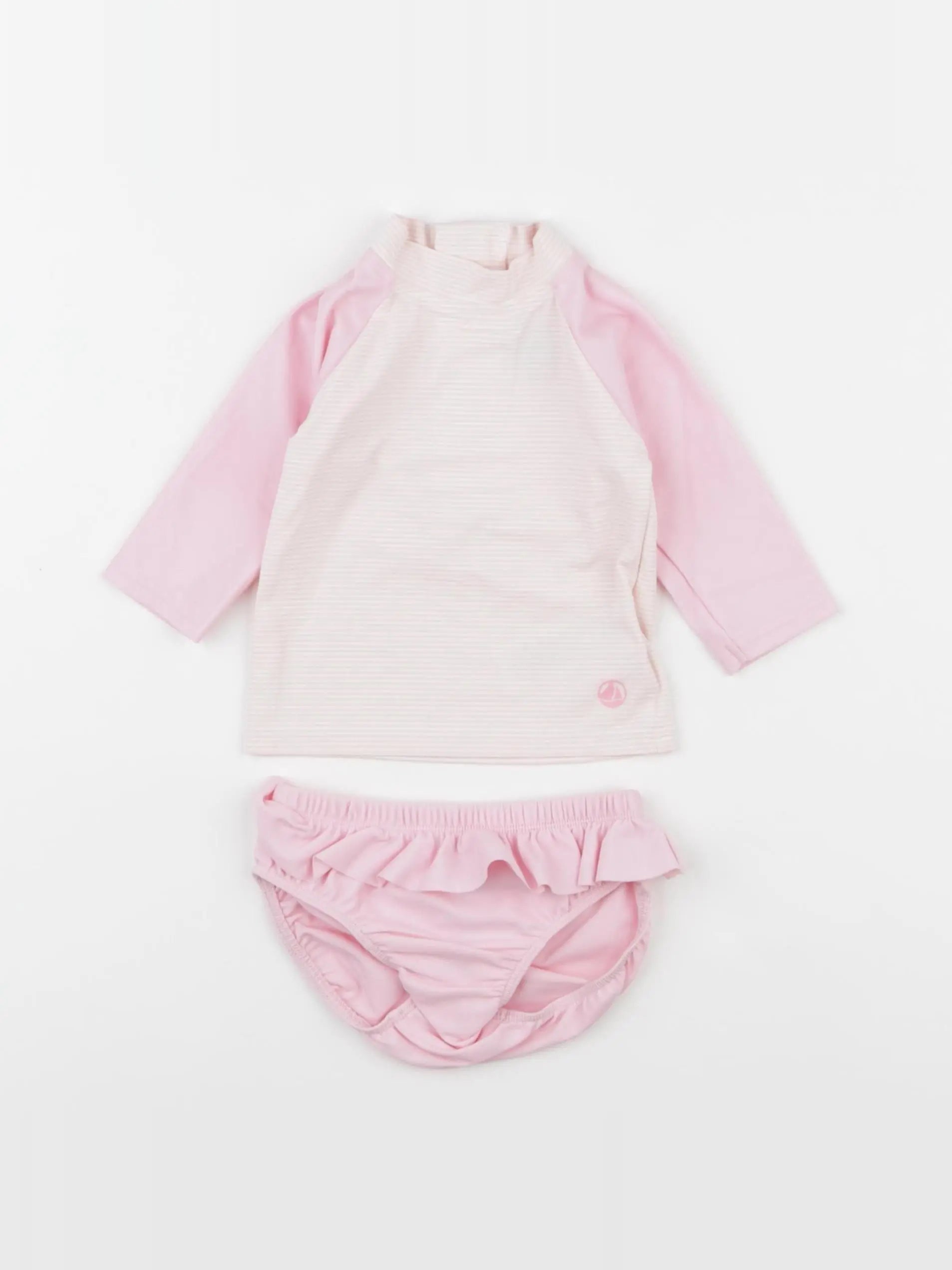 Petit Bateau - maillot de bain rose - 6 mois