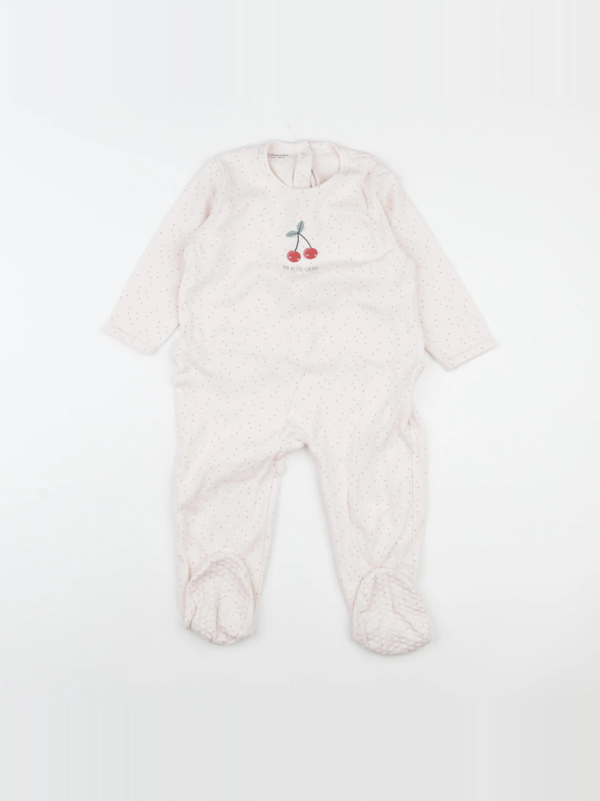 Vertbaudet - pyjama coton rose - 24 mois